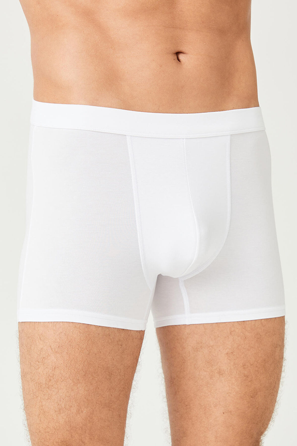 Erkek Modal Serin Rahat Yumuşak Likralı Boxer -1201