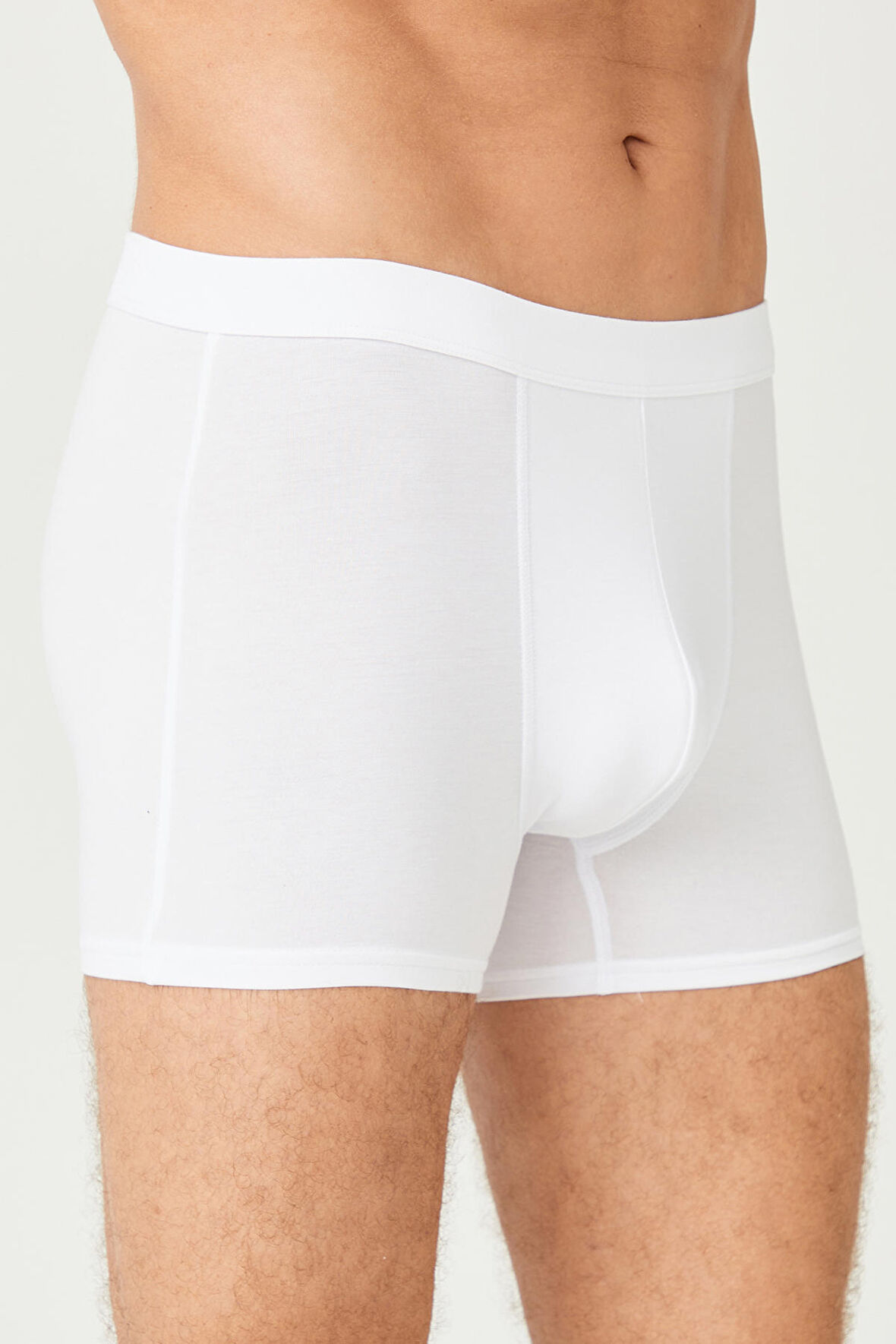 Erkek Modal Serin Rahat Yumuşak Likralı Boxer 2'Lİ -1201