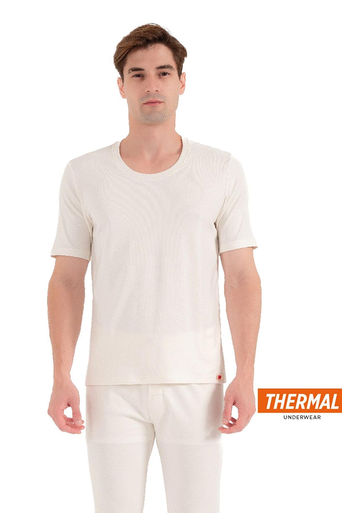 Erkek Thermal İçlik Bisiklet Yaka Kisa Kollu Üst – 604