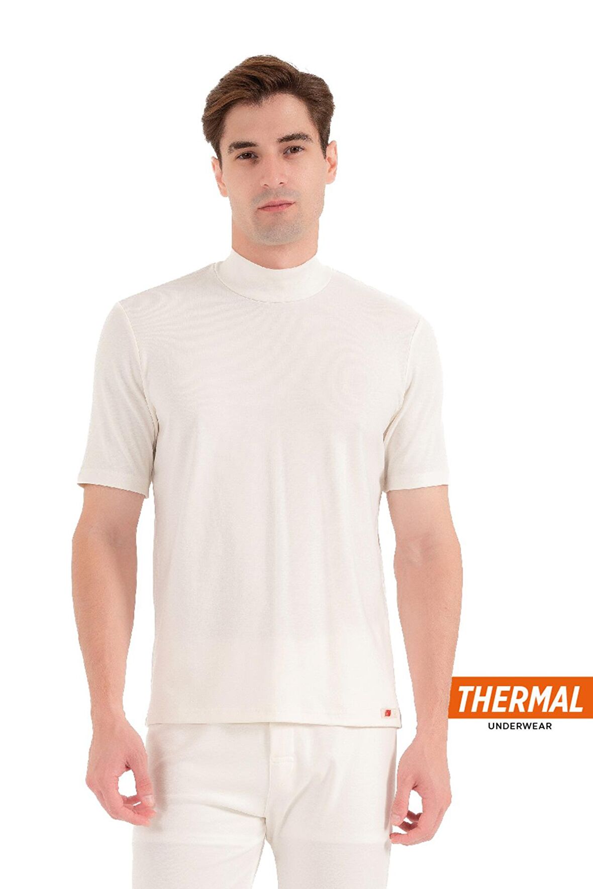 Erkek Thermal İçlik Yarım Balıkçı Yaka Kısa Kollu Üst – 616