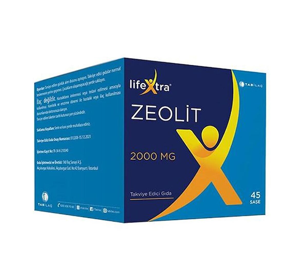 Lifextra Zeolit 2000 mg 45 Saşe