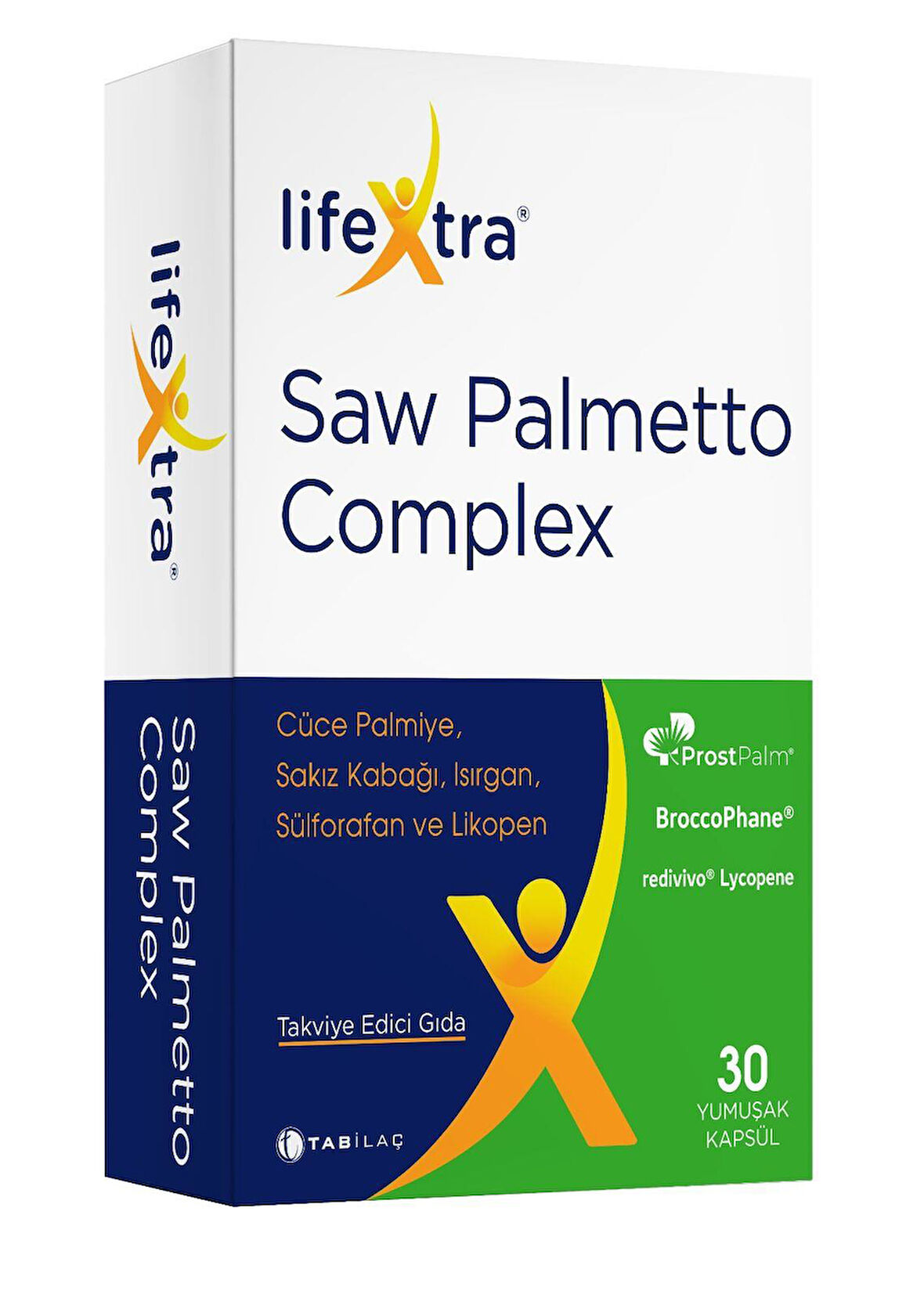 Lifextra Saw Palmetto Complex 30 Yumuşak Kapsül 8680133002588