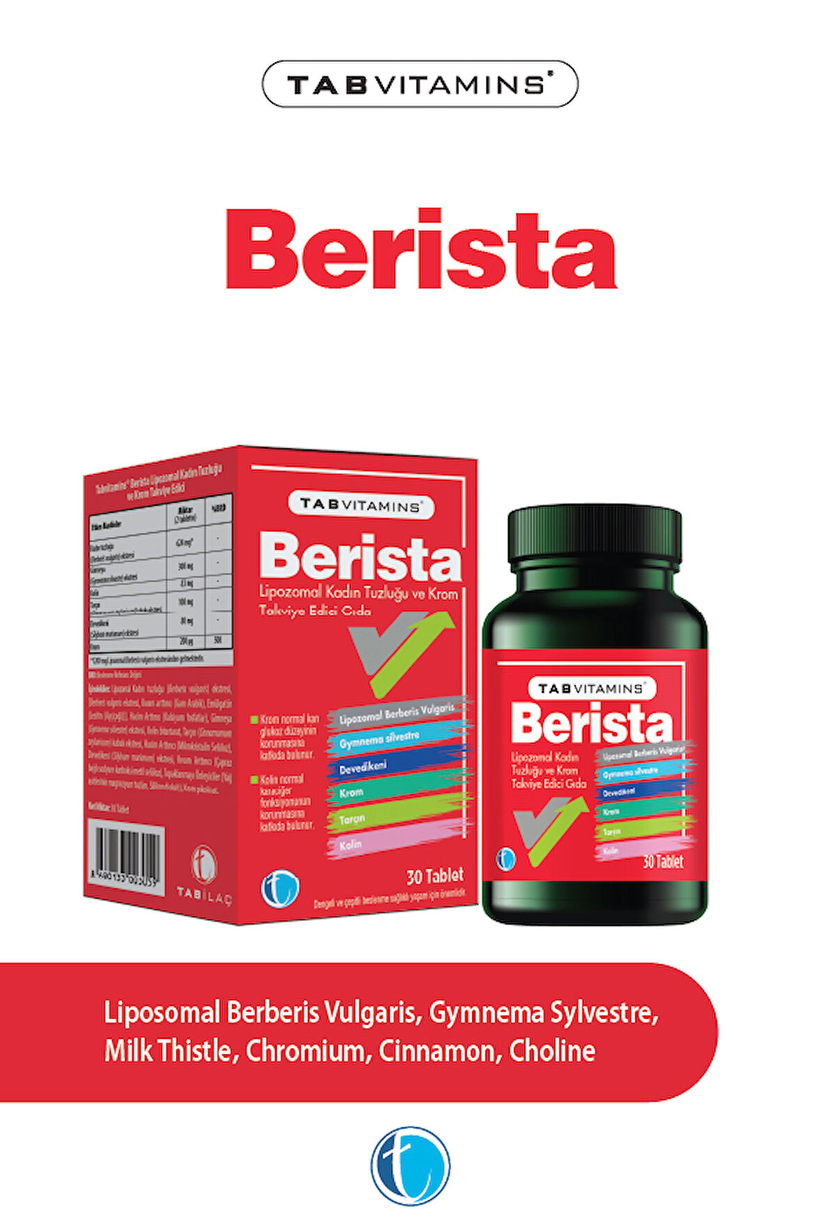 Tabvitamins Berista 30 Tablet