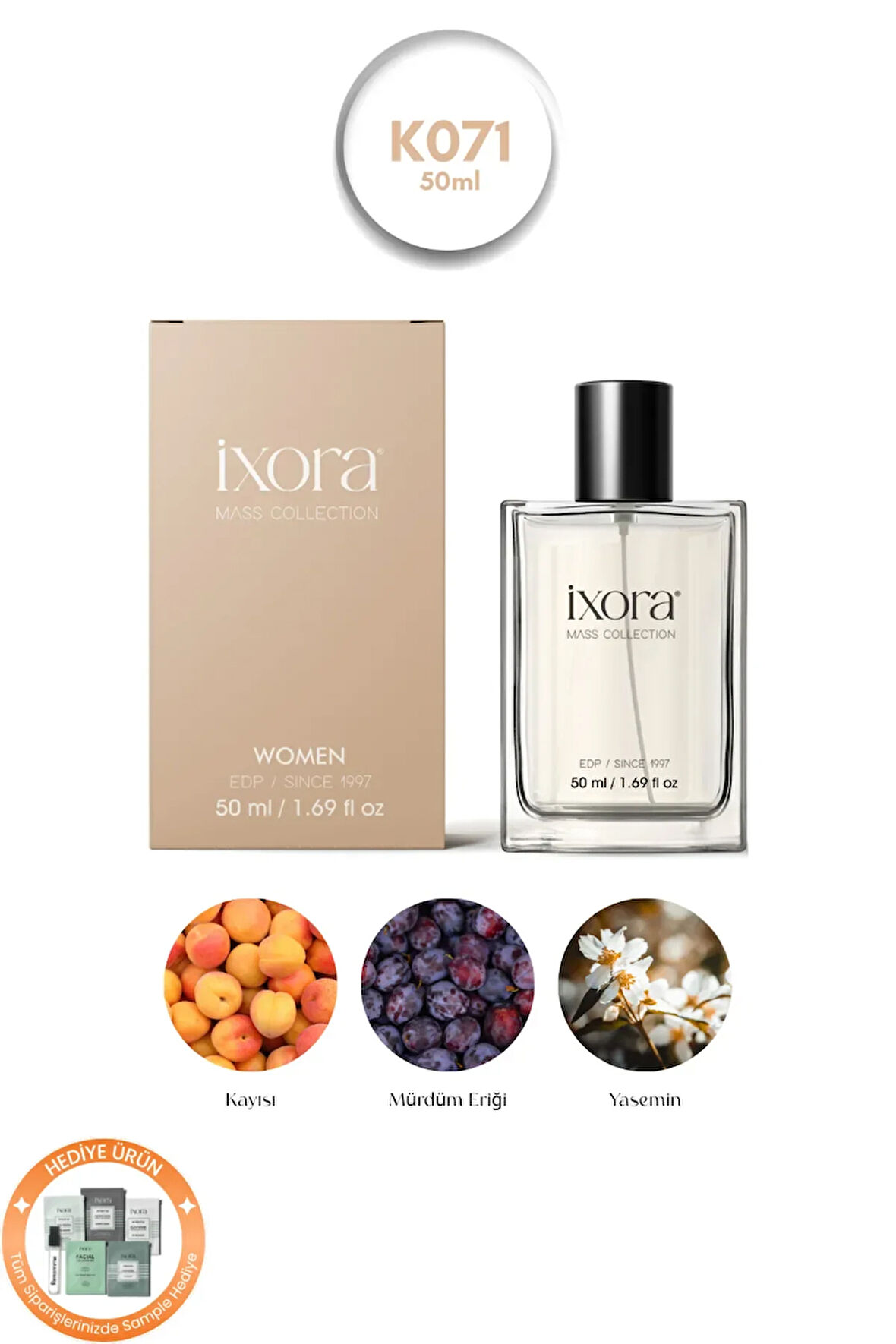 K071 Ficry Kadın Parfüm 50 ml Edp