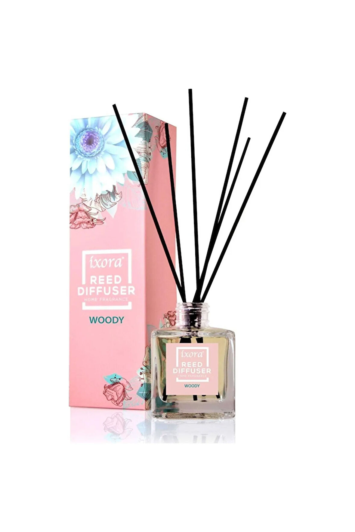 Bambu Çubuklu Oda Kokusu Odunsu Reed Diffuser 120 ml
