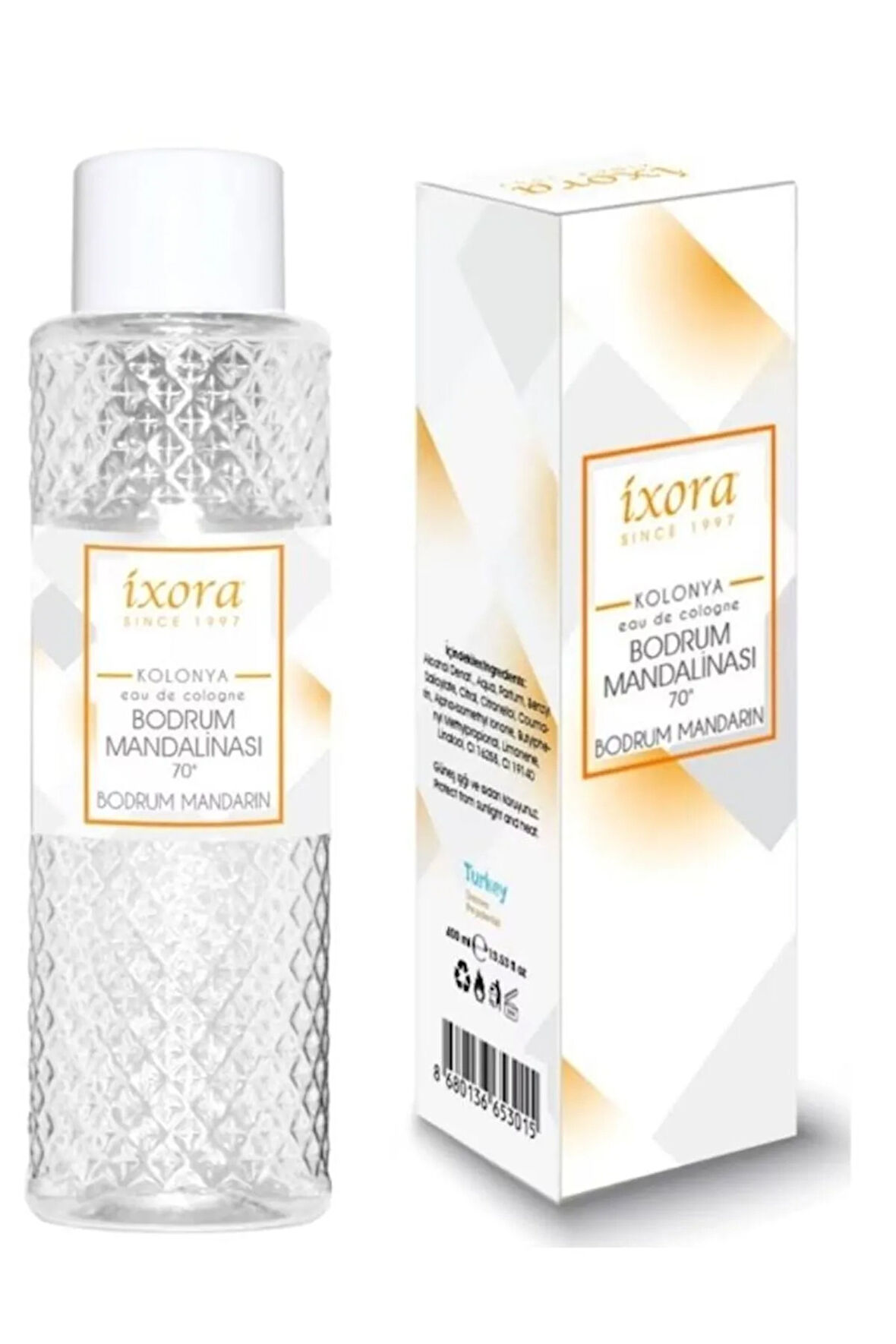 Bodrum Mandalinası Kolonya 70° Derece 400 ml