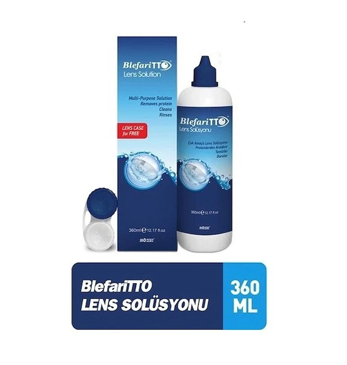 BLEFARİTTO LENS SOLUSYONU 360 ML