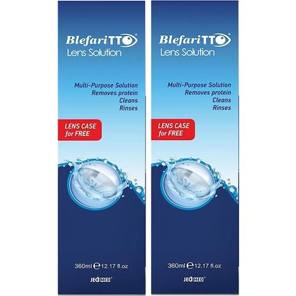 Blefaritto Lens Solüsyon 360 ml + 360 ml Avantaj Paket