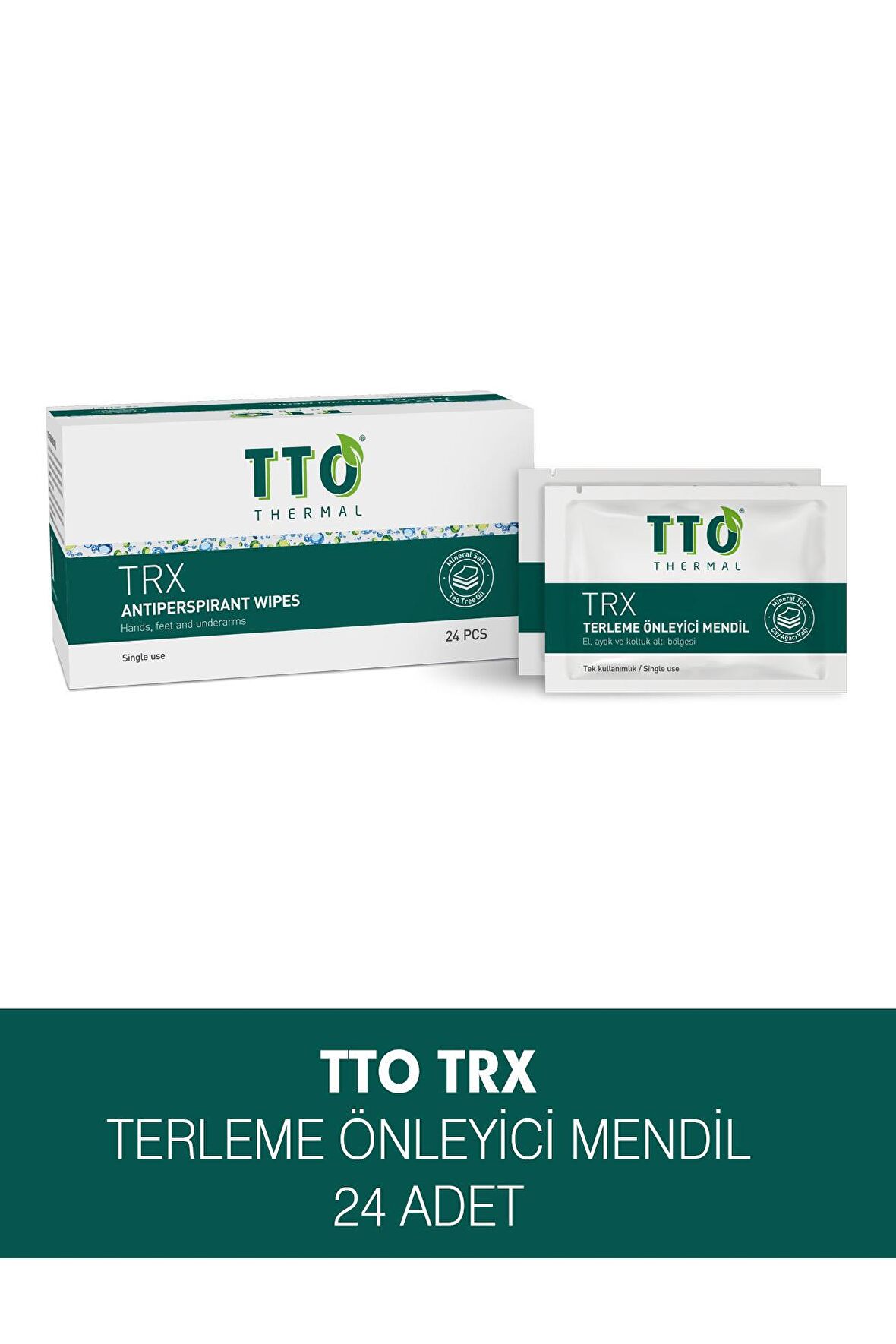 TTO THERMAL TRX TERLEME ÖNLEYİCİ MENDİL 24 LÜ