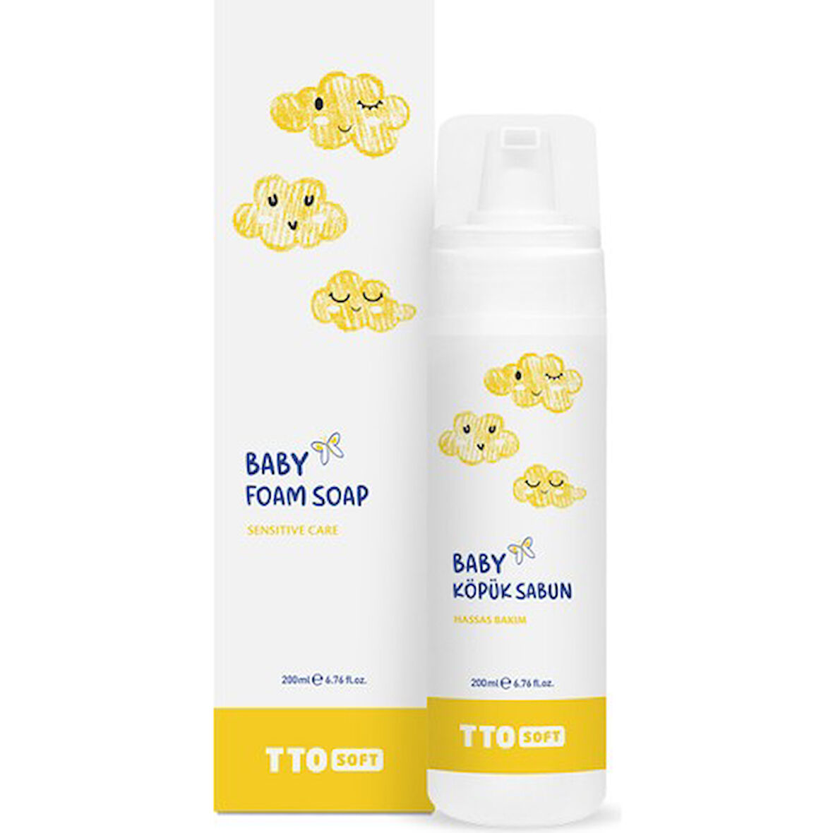 TTO SOFT Baby Köpük Sabun 200 ML