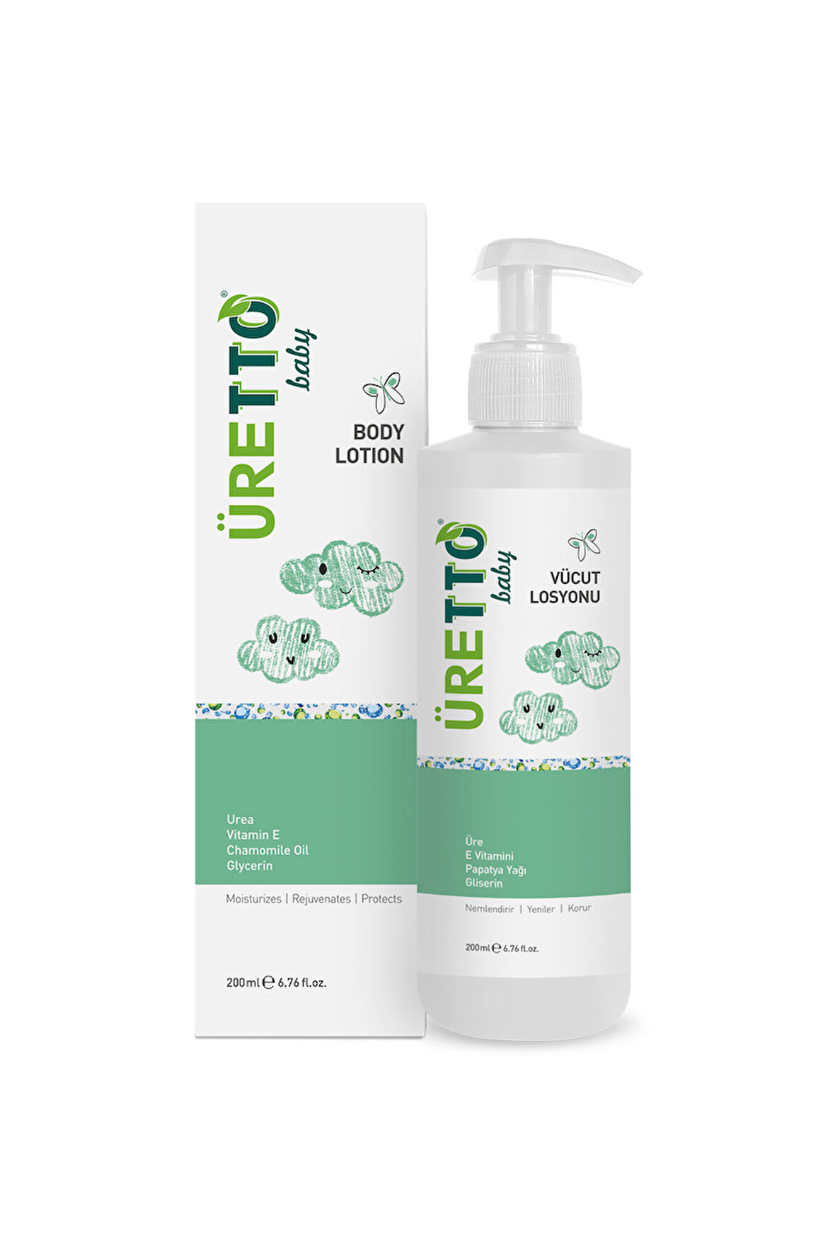 ÜRETTO Baby Vüct Losyonu 200 ML