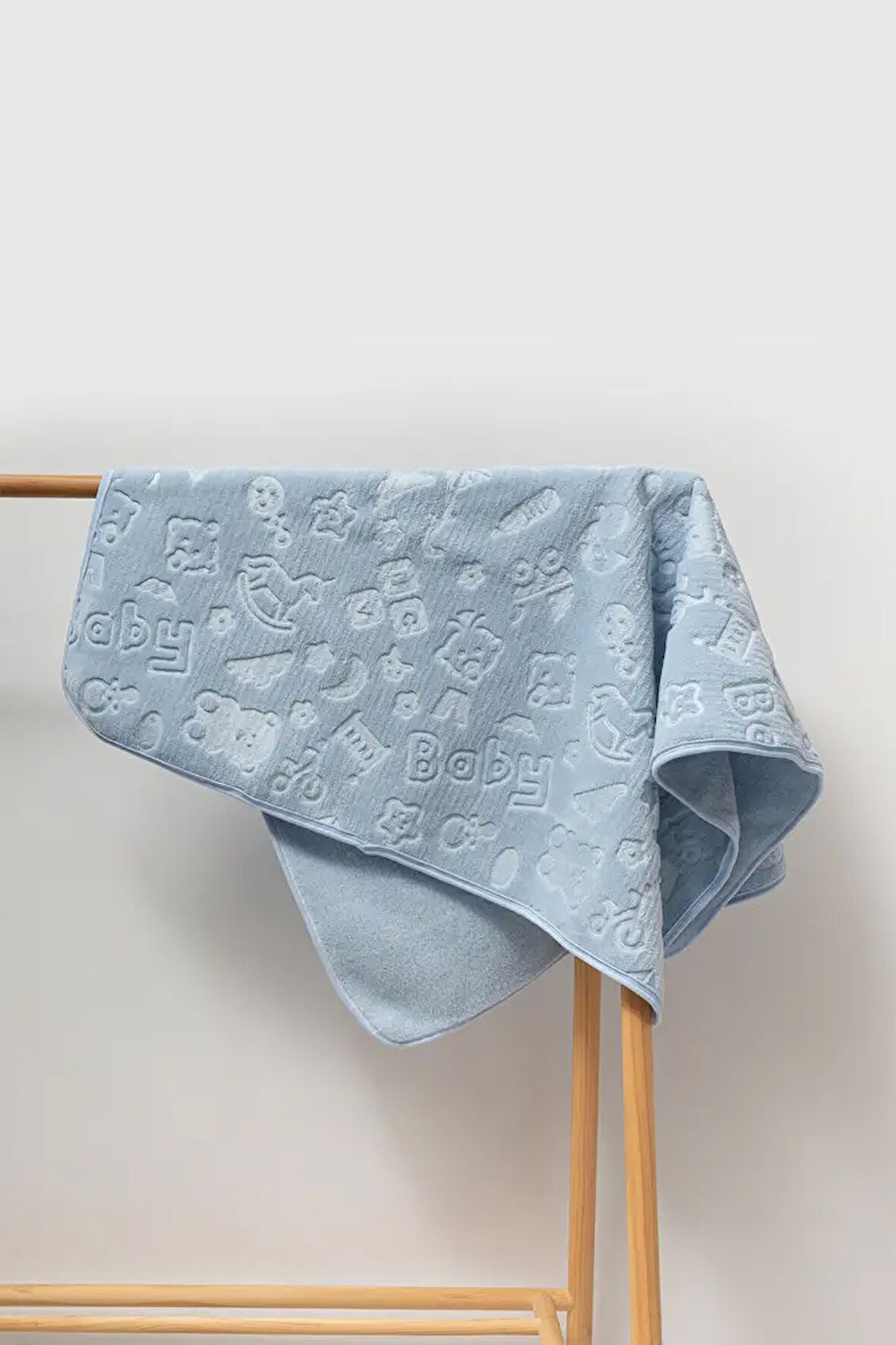 Numa Bebek Battaniyesi 100x120 cm Kabartmalı Desenli