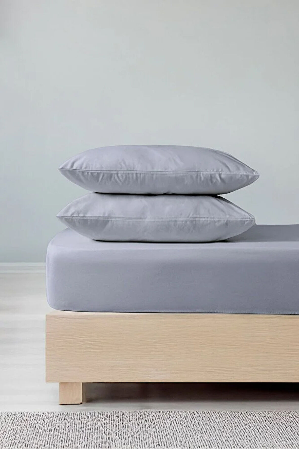 Elura %100 Pamuk Çift Kişilik Lastikli Çarşaf Seti – Yastık Kılıfı Dahil