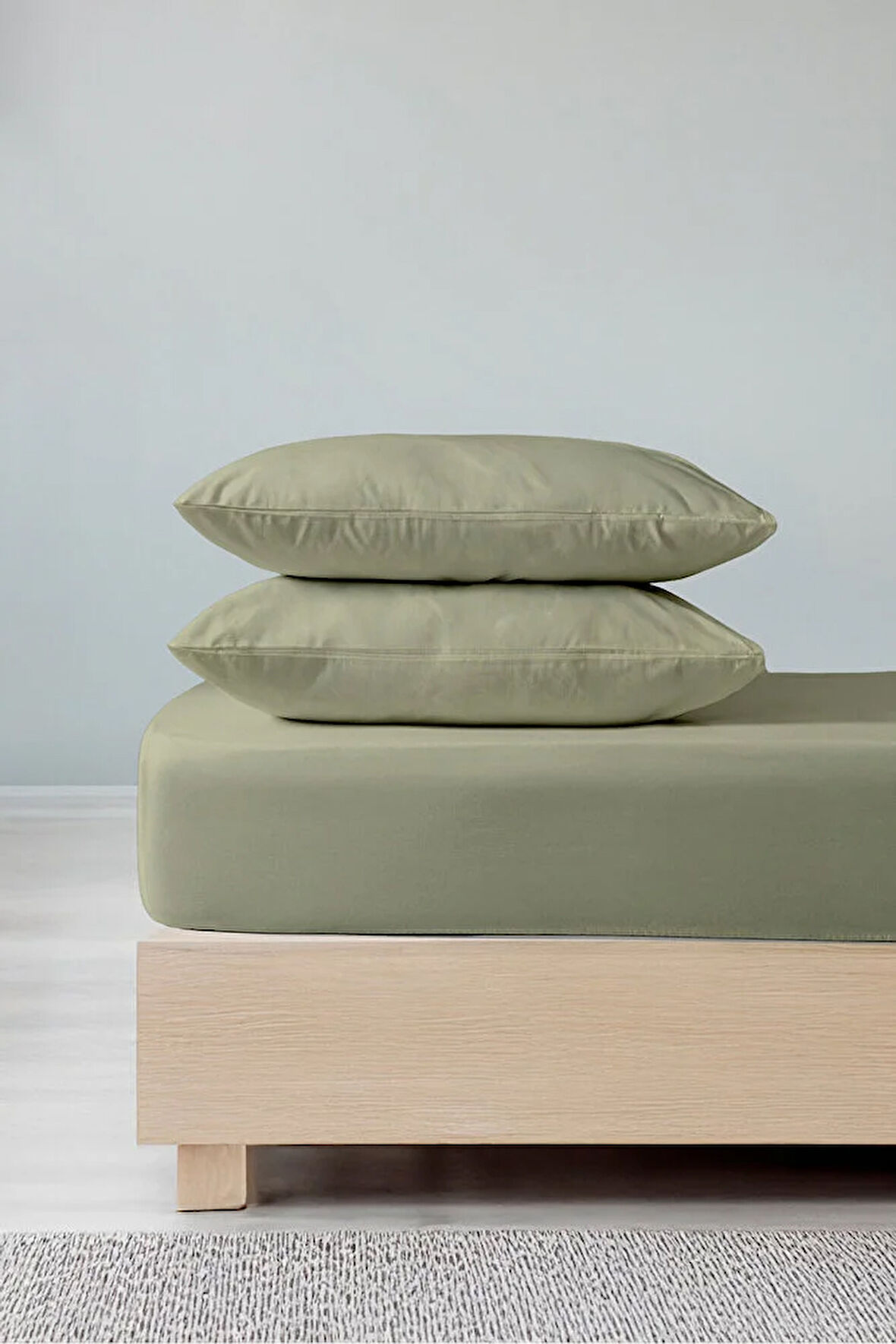 Elura %100 Pamuk Çift Kişilik Lastikli Çarşaf Seti – Yastık Kılıfı Dahil