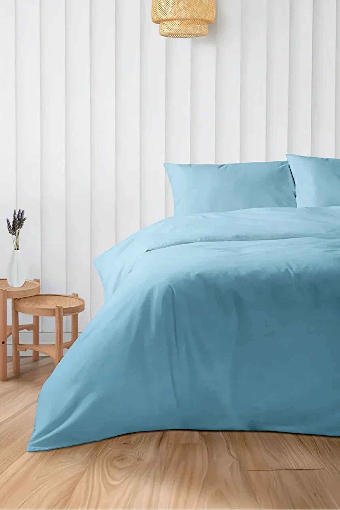 Velora %100 Pamuk Çift Kişilik Lastikli Çarşaflı Nevresim Seti 200 x 220