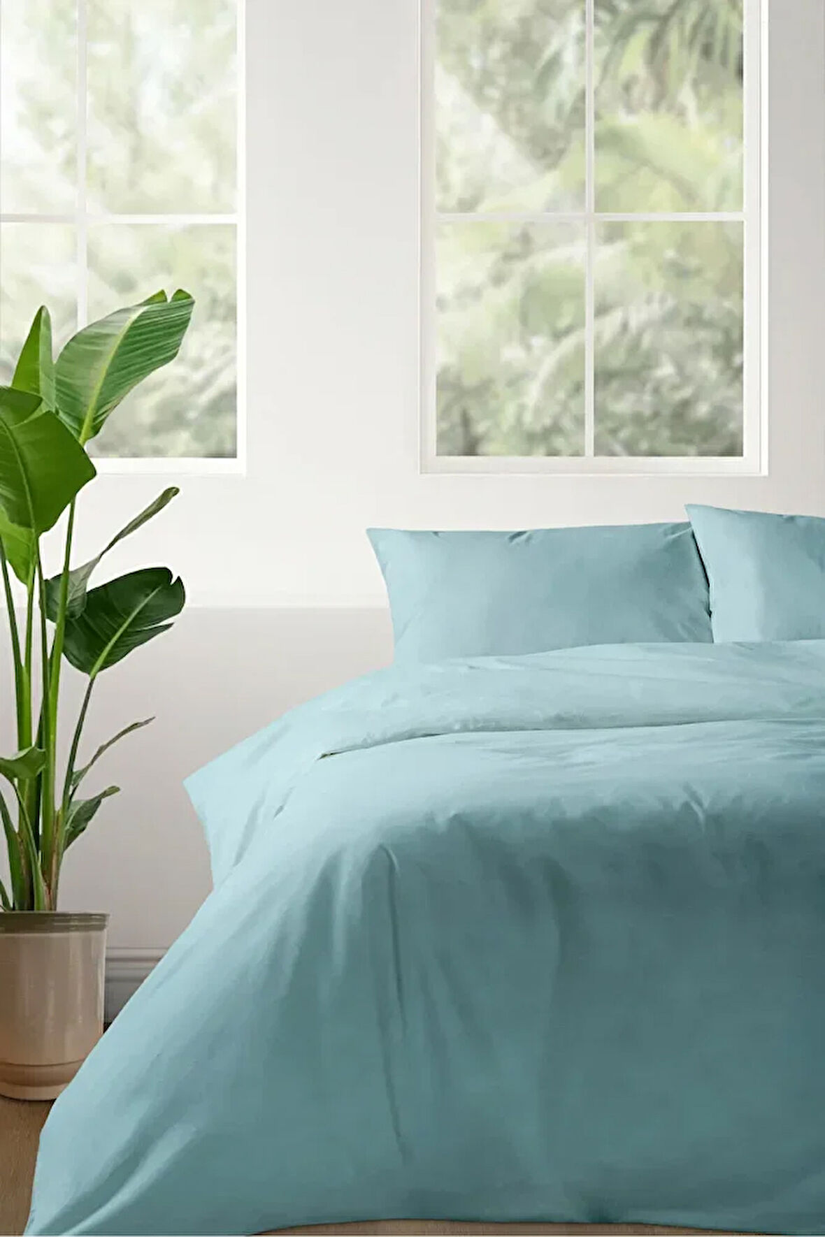 Velora %100 Pamuk Çift Kişilik Lastikli Çarşaflı Nevresim Seti 200 x 220