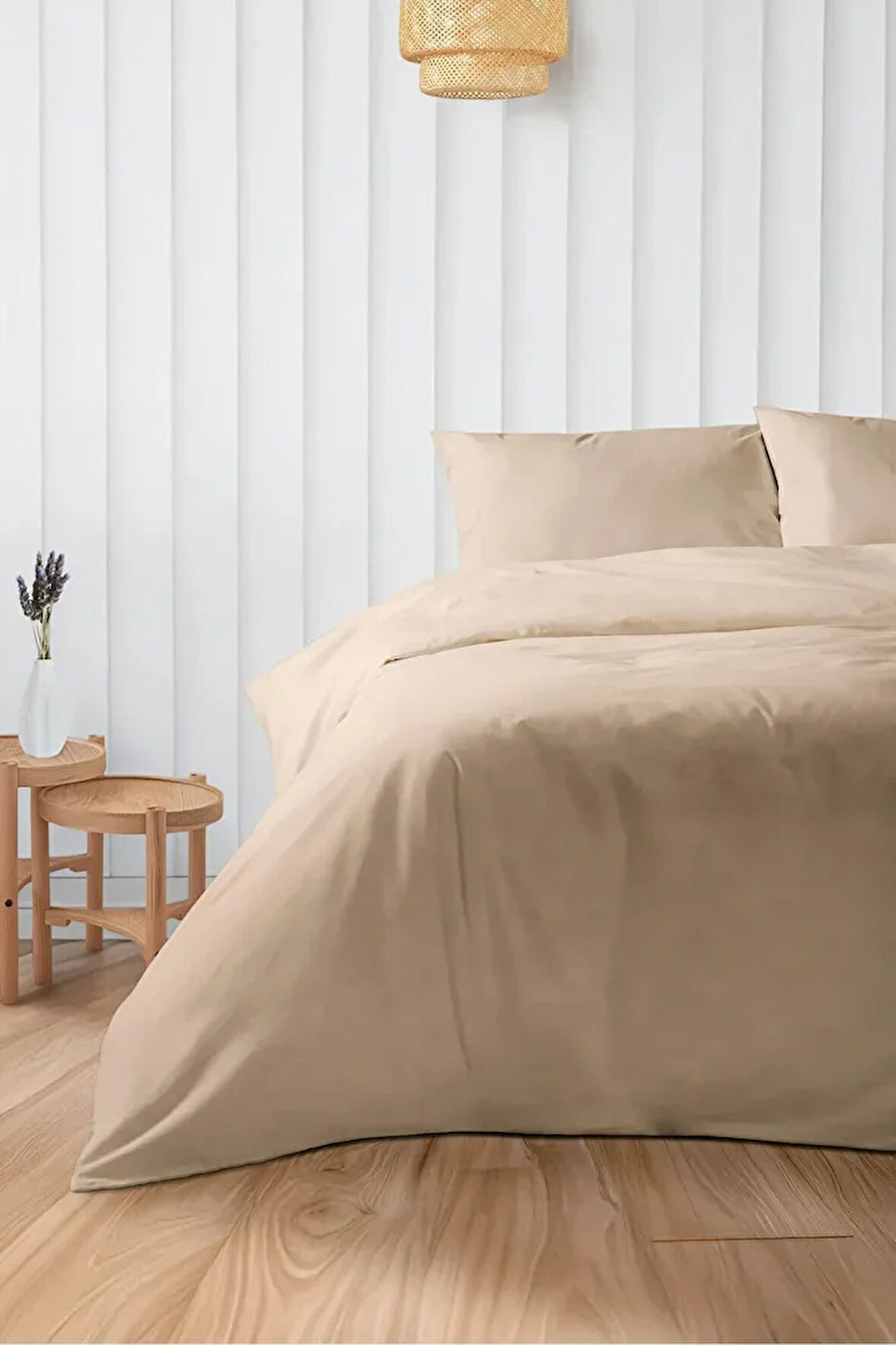 Velora %100 Pamuk Çift Kişilik Lastikli Çarşaflı Nevresim Seti 200 x 220