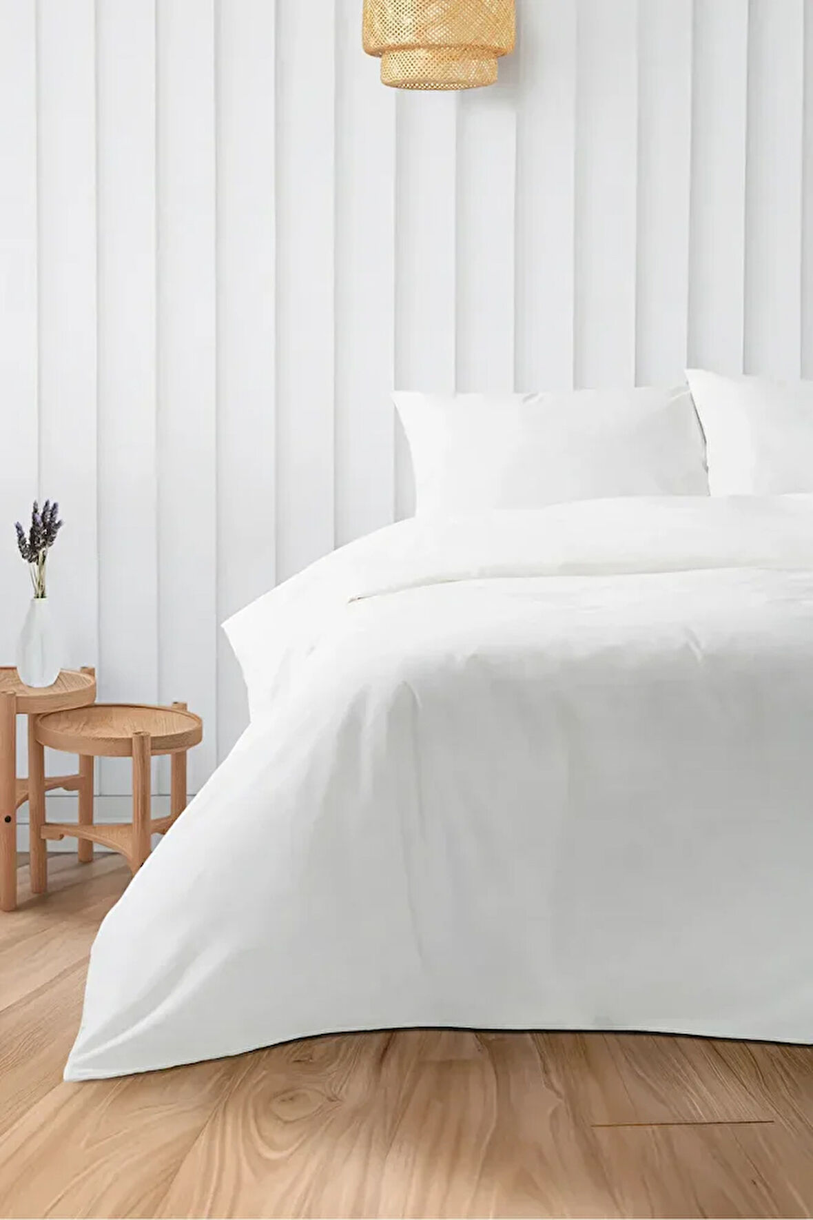 Velora %100 Pamuk Çift Kişilik Lastikli Çarşaflı Nevresim Seti 200 x 220