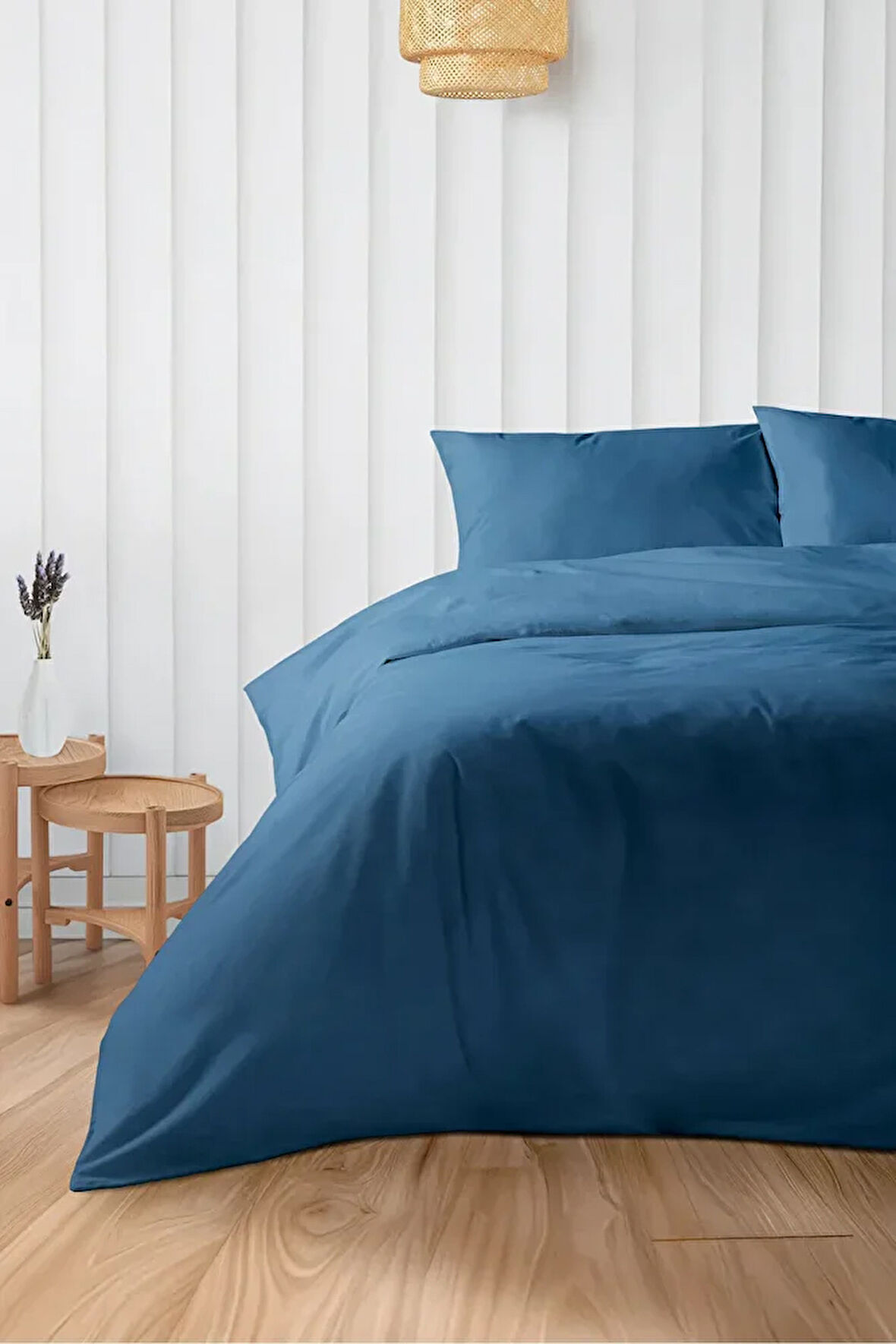 Velora %100 Pamuk Çift Kişilik Lastikli Çarşaflı Nevresim Seti 200 x 220