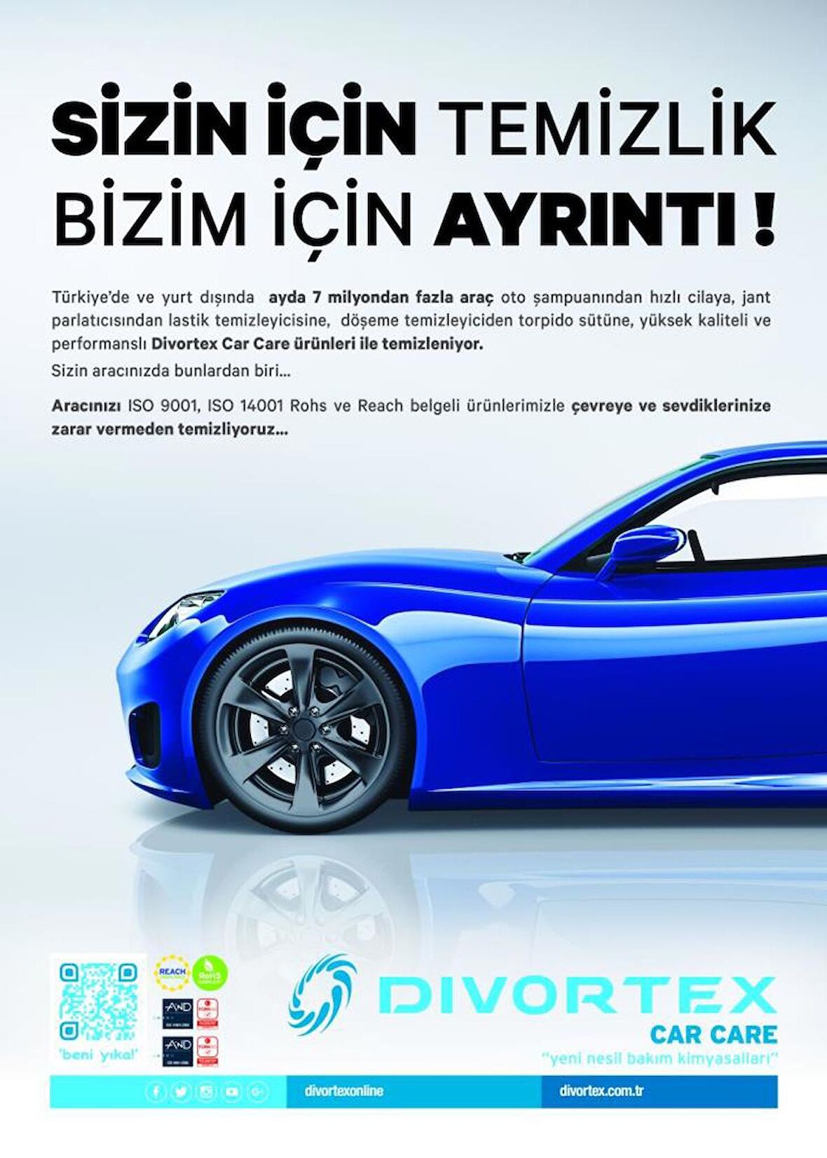 Divortex Motosiklet Kask İçi Temizleme Spreyi 200 ml.