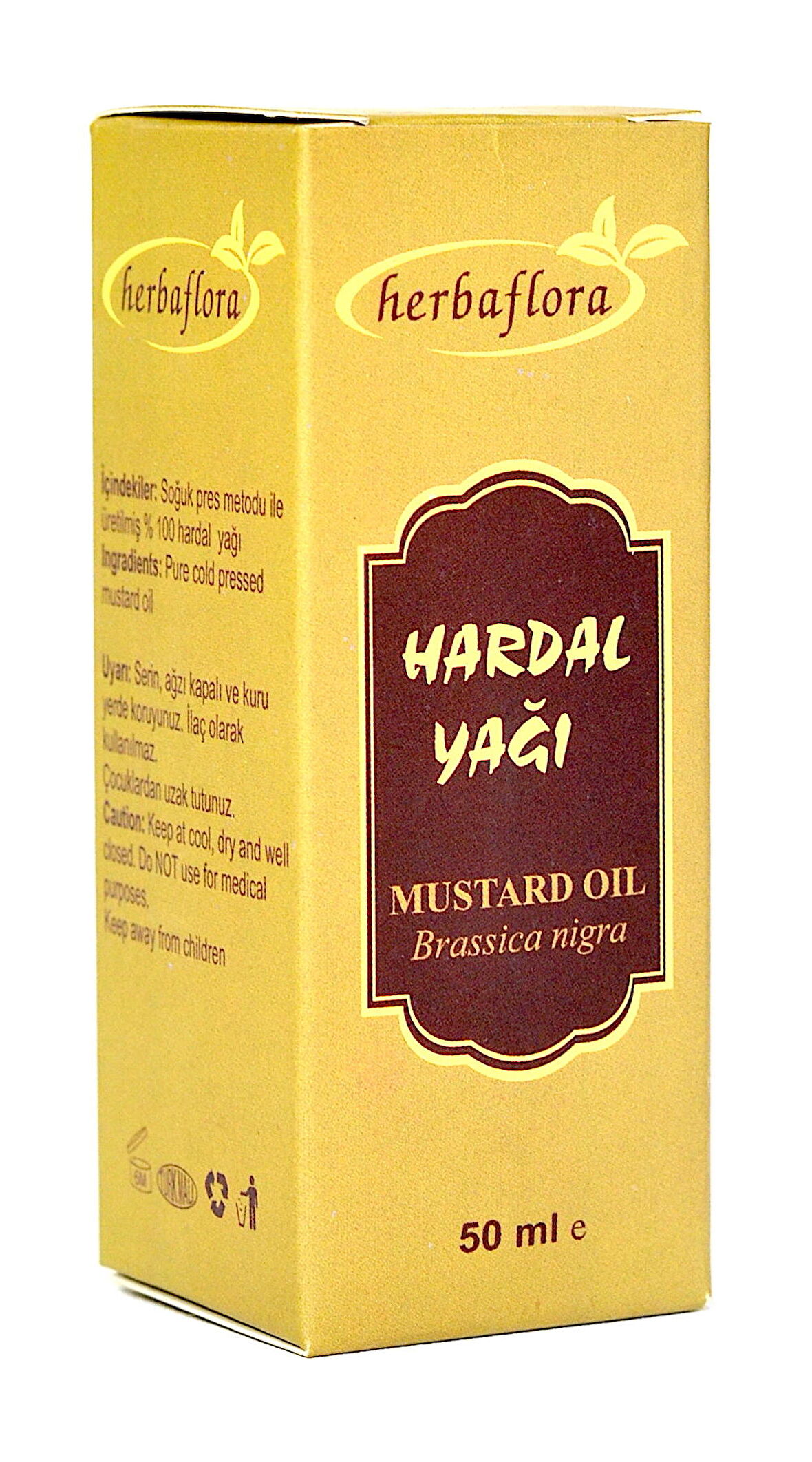 Herbaflora Hardal Yağı (Mustard Oil) - 50 ml