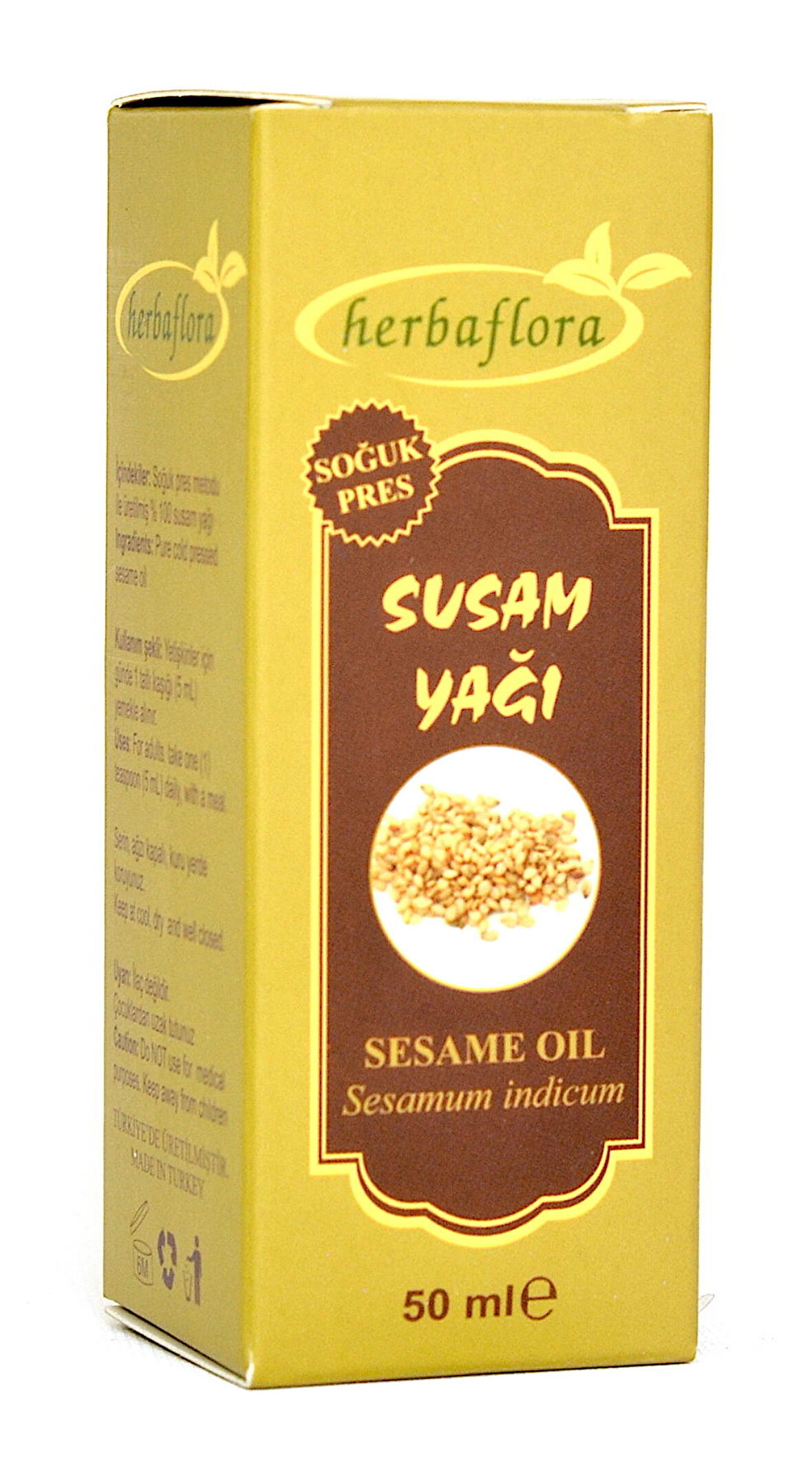 Herbaflora Susam Yağı (Sesam Oil) -50 ml