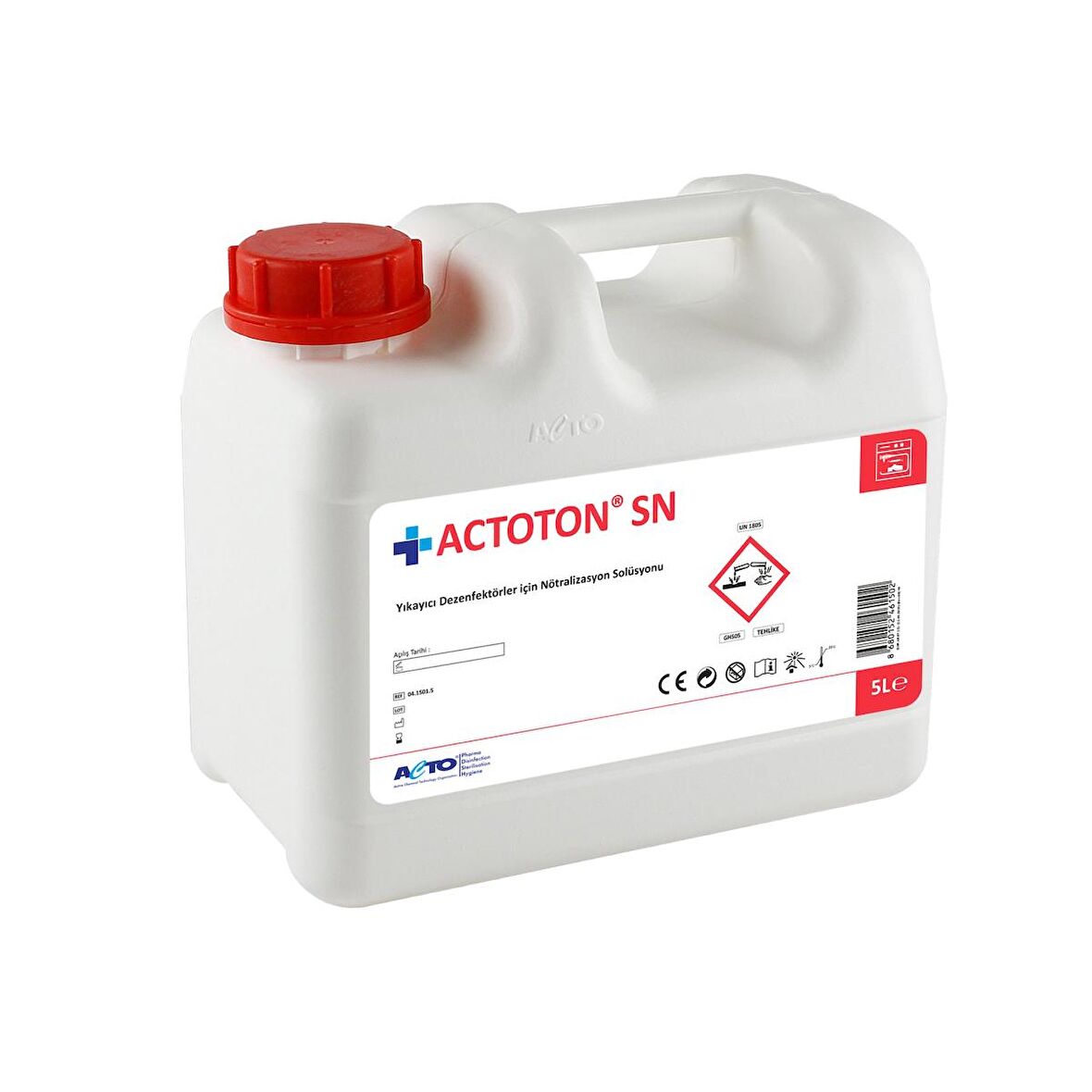 ACTOTON® SN 5 L Yıkayıcı Dezenfektörler için Nötralizasyon Solüsyonu