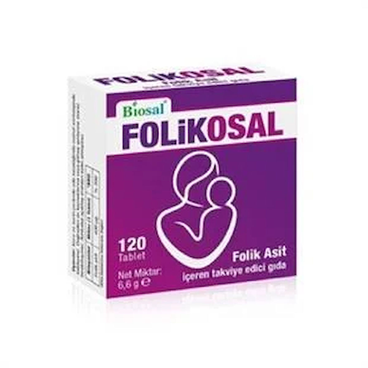 Biosal Folikosal Folik Asit 400 mcg 120 Tablet