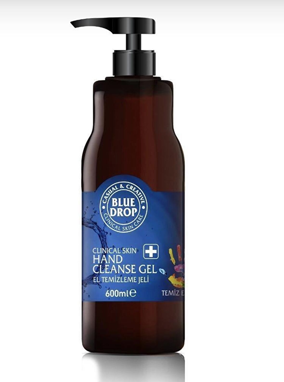 Blue Drop Antibakteriyel 600 ml Jel El Dezenfektanı