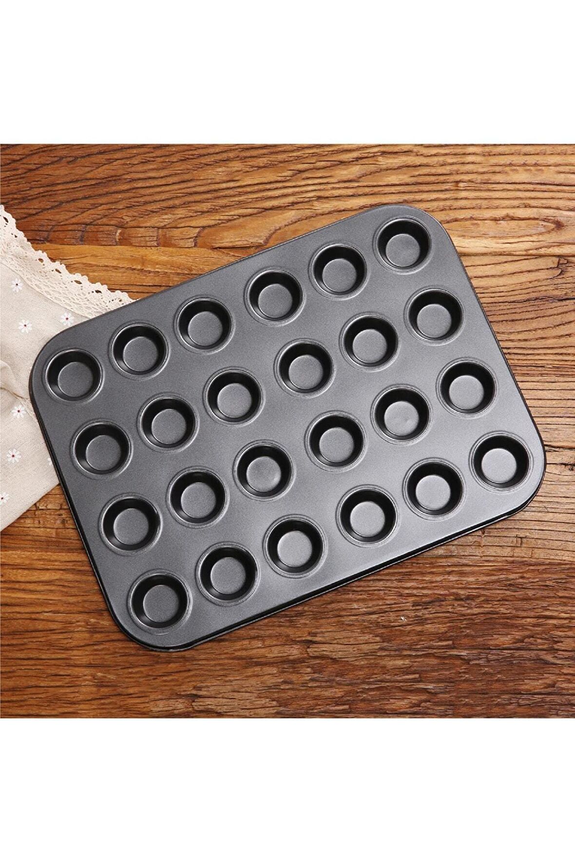 Muffin Kalıbı 24 Bölmeli Tartolet Kalıbı 24lü