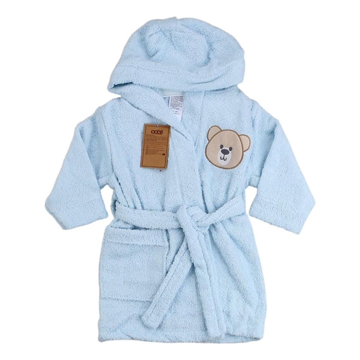 Sebi Bebe Desenli Bebek Bornozu 138