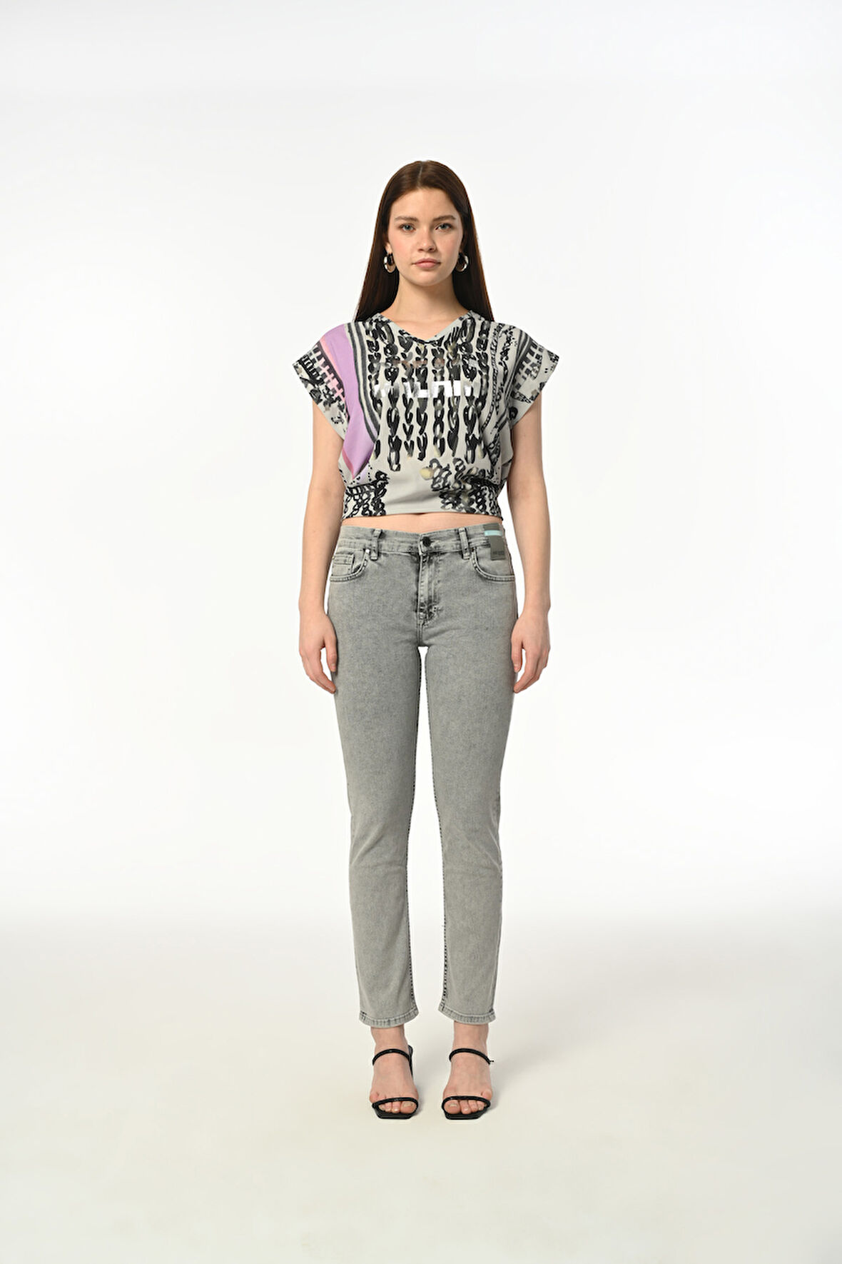 Slim BELLA Günlük Kadın Straight Strech Jean Normal Bel Traditional 5 Cep Denim Pantolon 