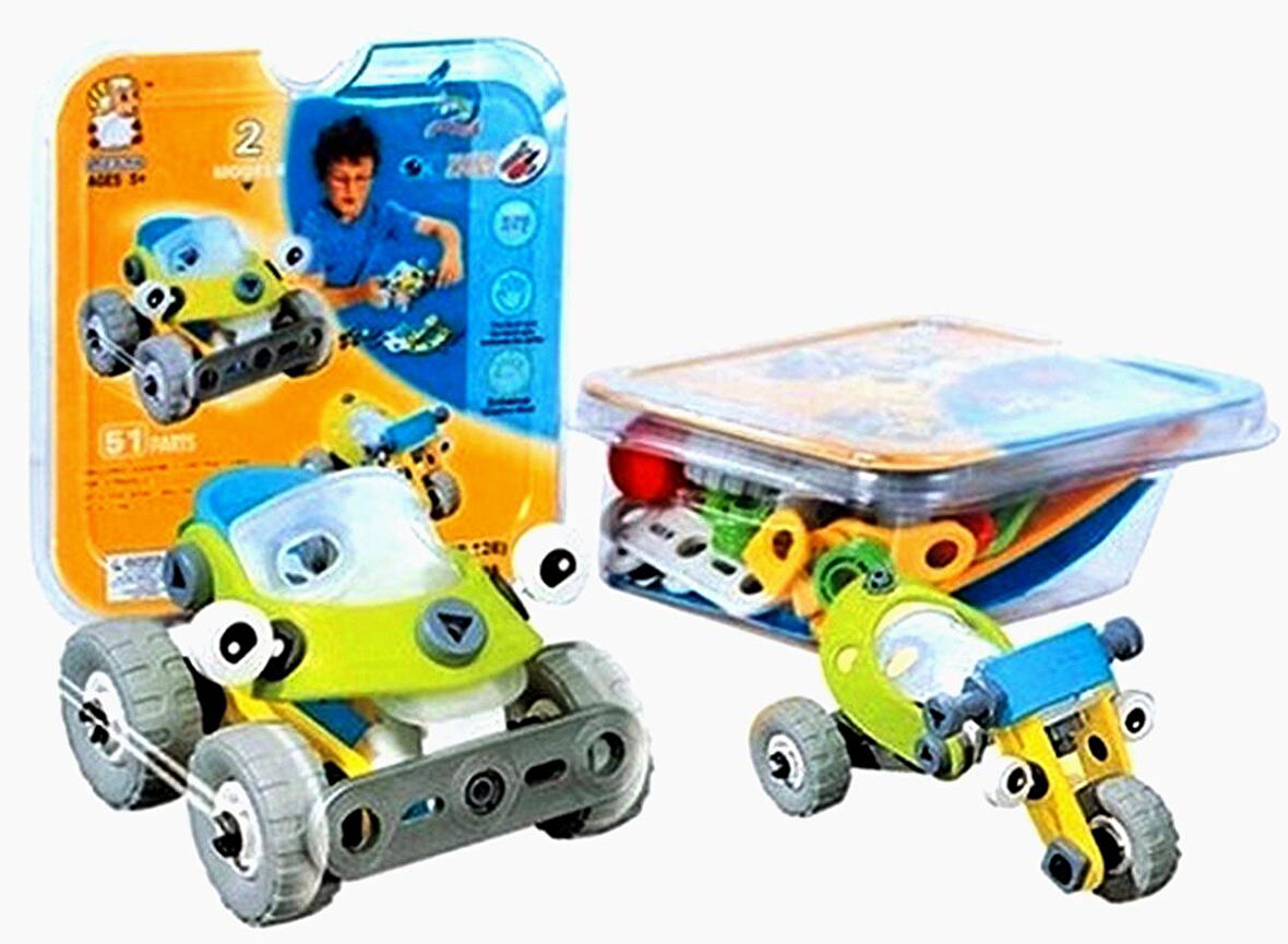 Build Play 55 Parça 2 Model Yapılabilen Esnek Oyuncak