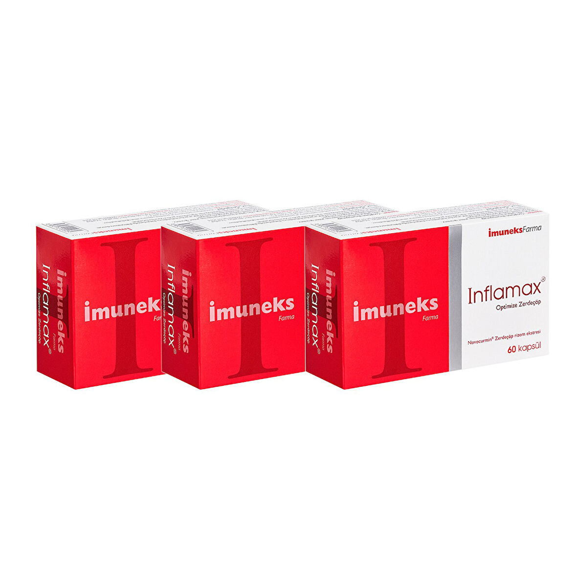 İmuneks Farma Inflamax® Optimize Zerdeçöp Takviye Edici Gıda x 3 Adet