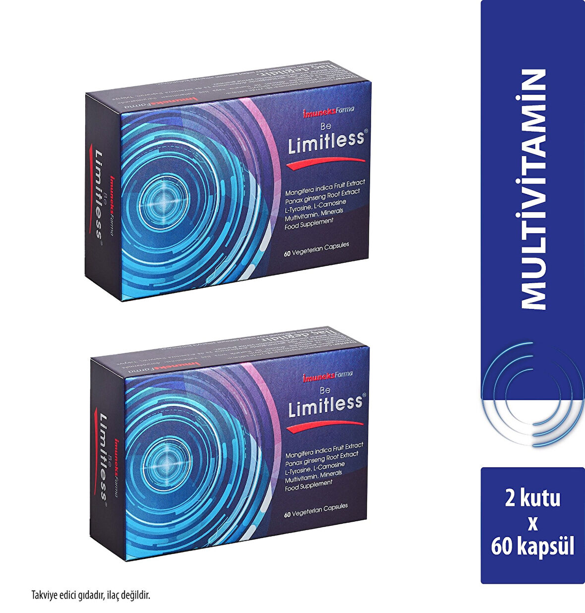 İmuneks Farma Be Limitless x 2 Adet