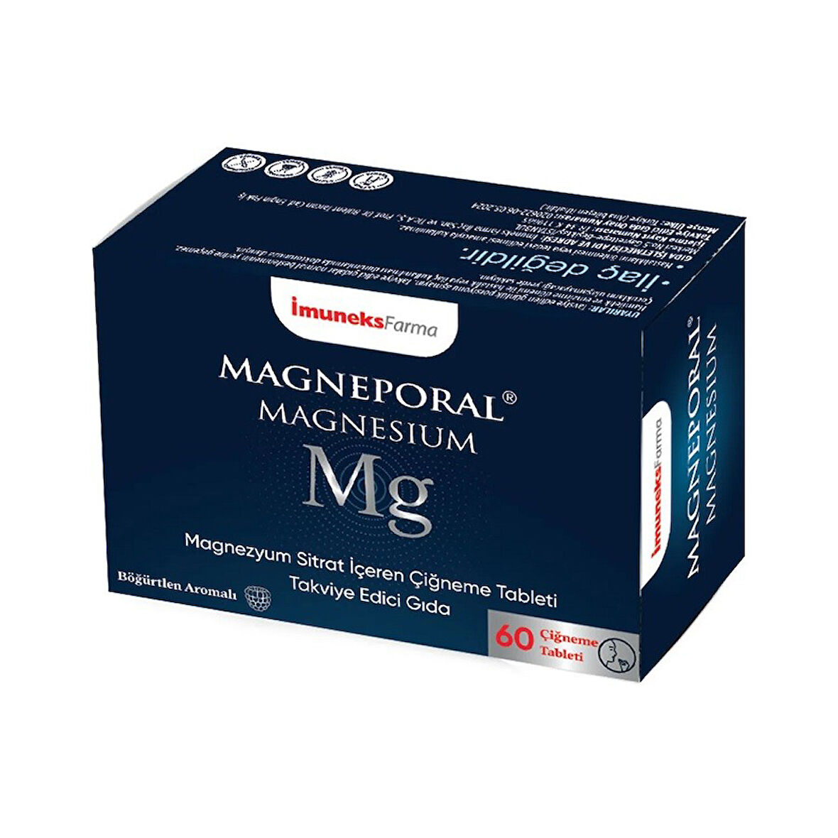 İmuneks Farma Magneporal 60 Çiğneme Tableti