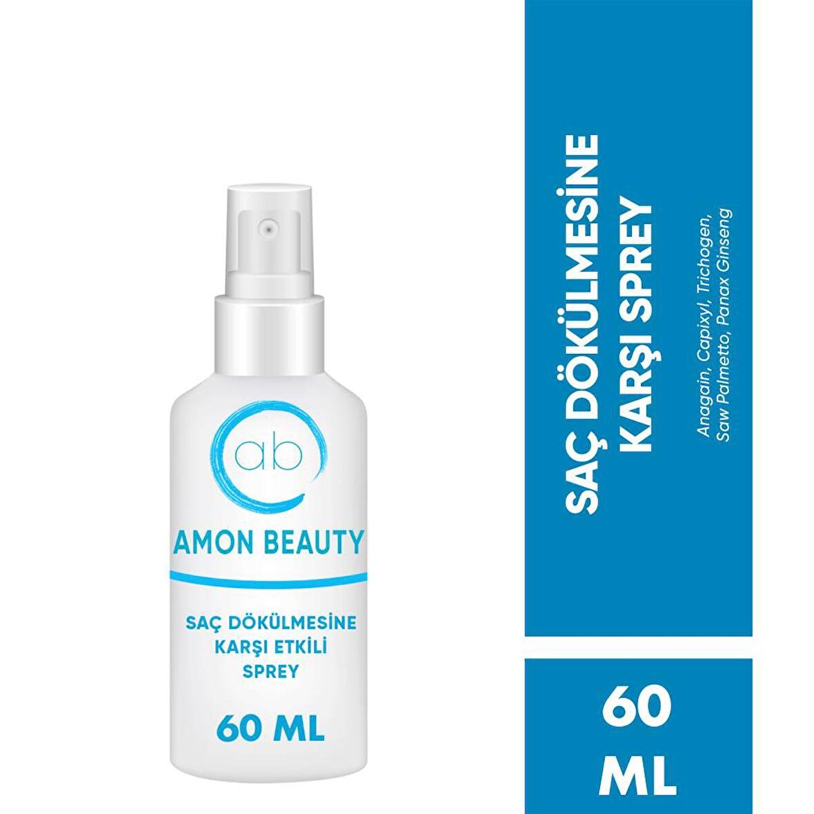 Amon Beauty Saç Dökülmesine Karşı Sprey 60 Ml