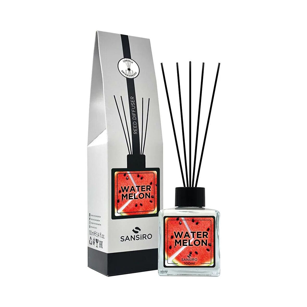 Sansiro Watermelon Reed Diffuser 100ml