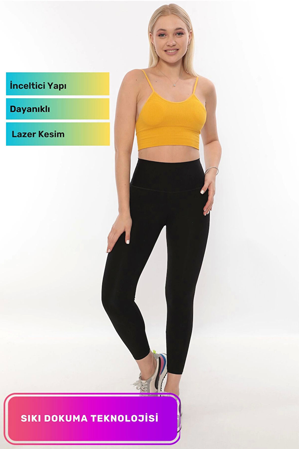 Yeni Seri Toparlayıcı Vücut Şekillendirici Kaymaz Bel Kısmı Çift Kat Yüksek Bel Lazer Kesim Kadın Spor Tayt