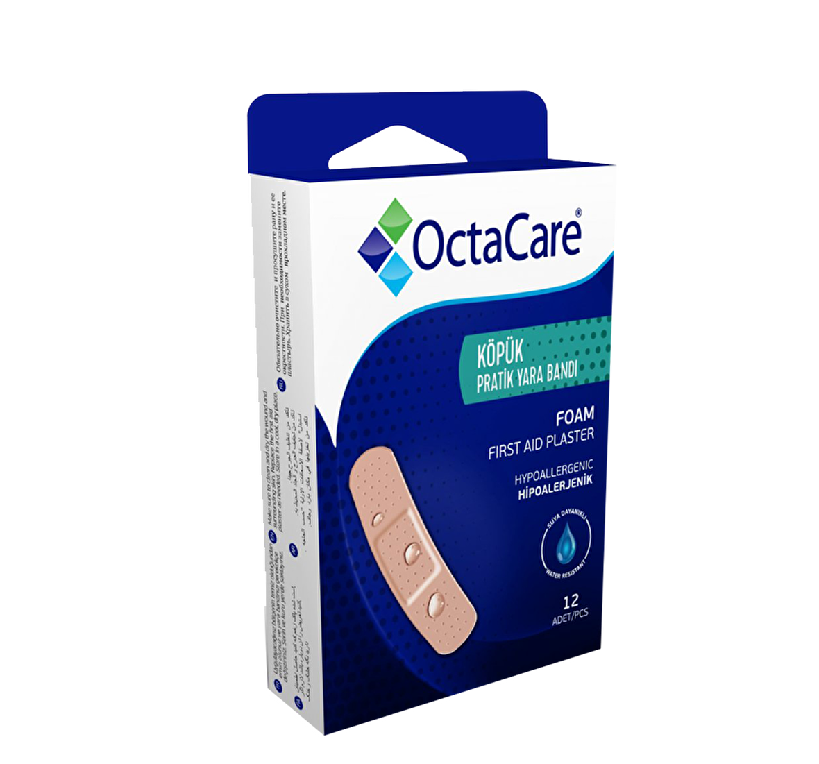 Octacare Köpük Yarabandı 12'li x 2 Paket