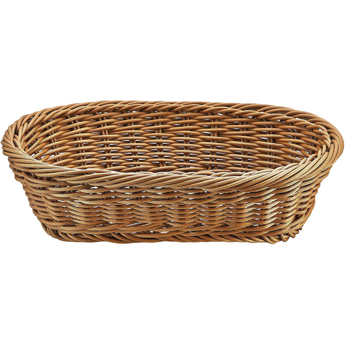 Plastik Oval Ekmek Sepeti 24*16 Cm