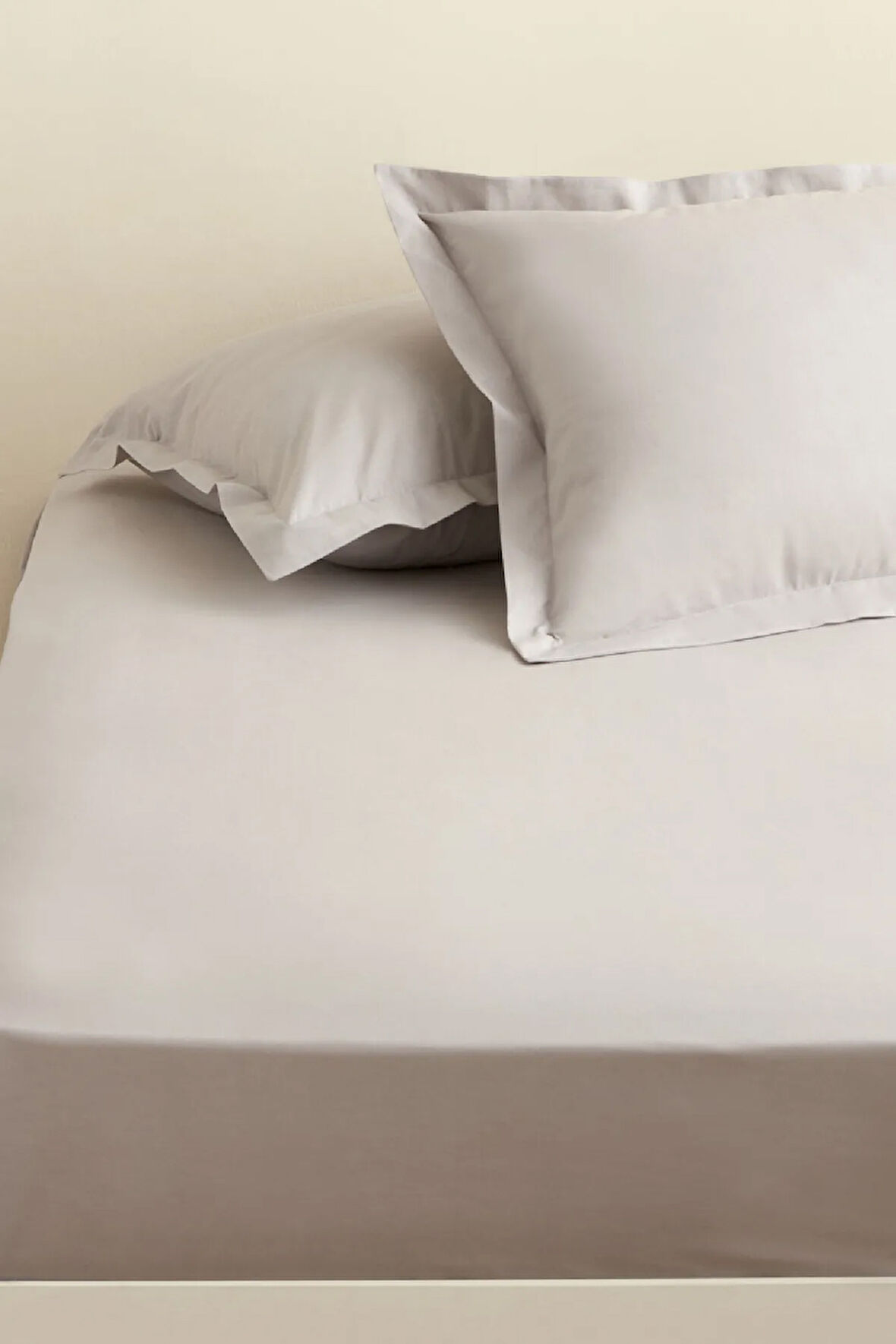 Karaca Home Fitted Çarşaf Açık Gri 100x200+30 cm