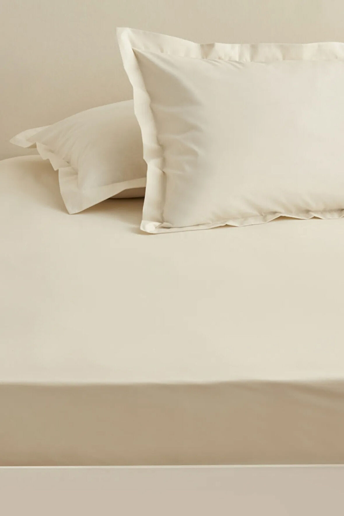 Karaca Home Lastikli Çarşaf Çift Kişilik Ekru