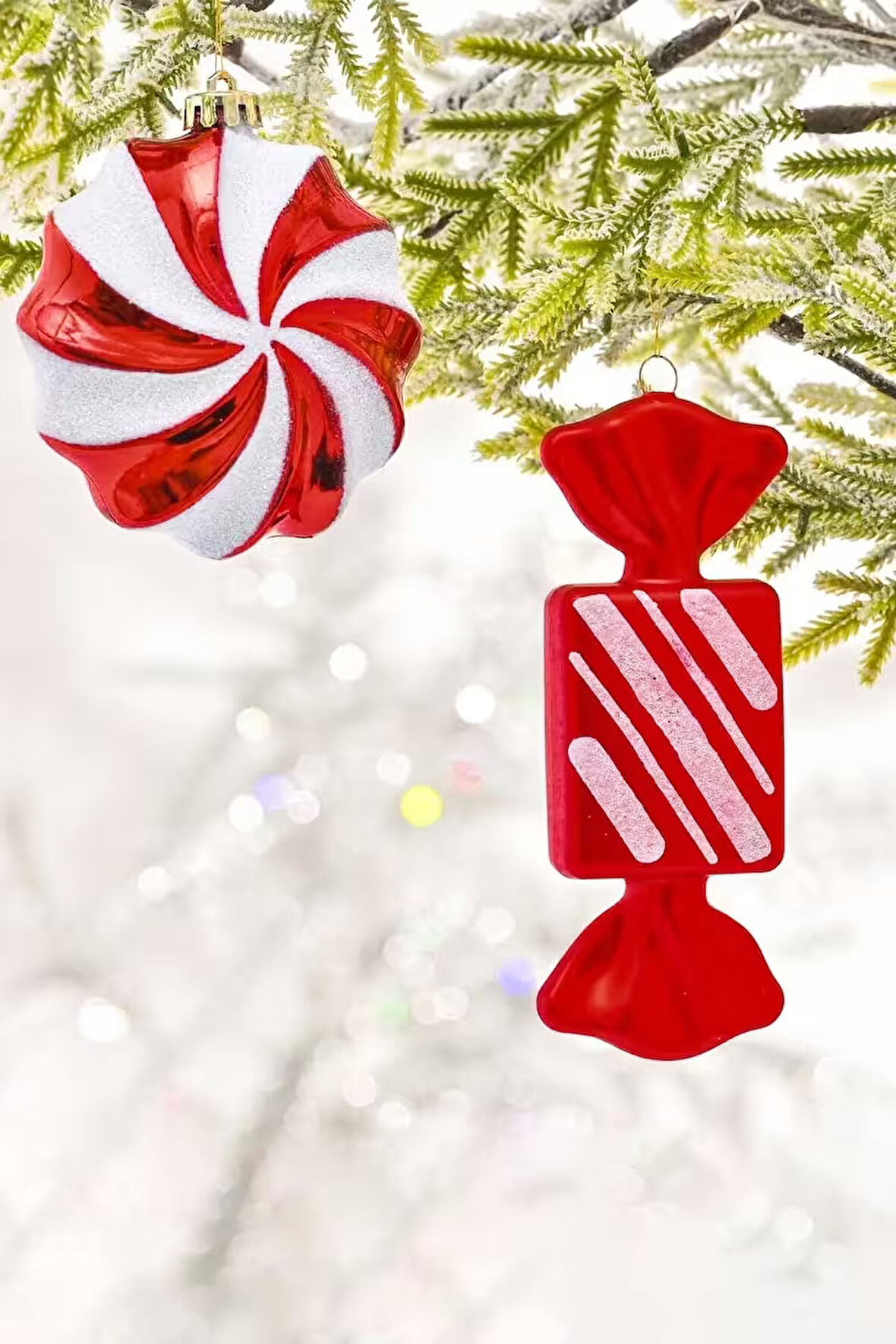 Karaca Home New Year Yılbaşı Cany Pleasure 4 Parça Ağaç Süsü Seti