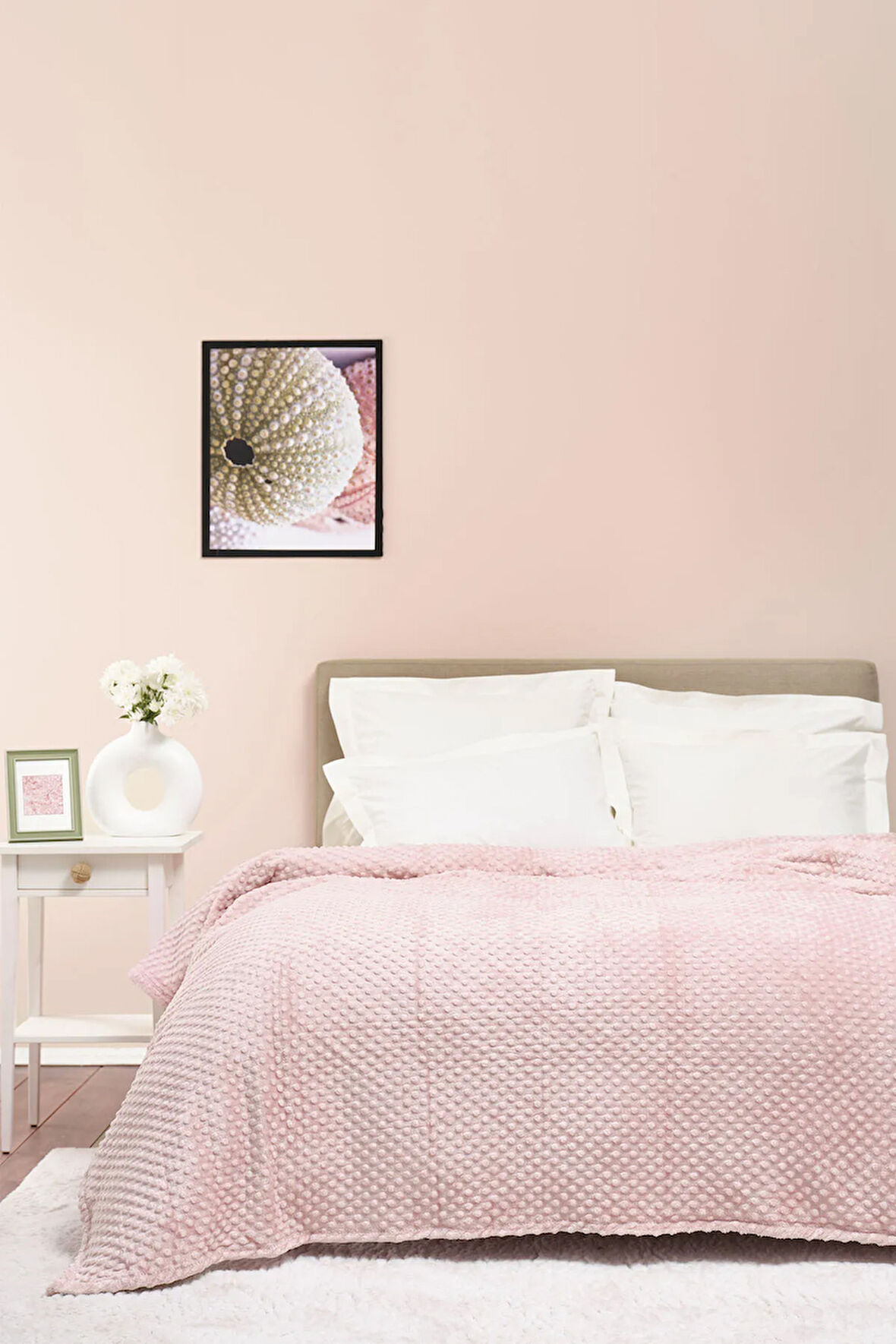 Karaca Home Alice Pudra Tek Kişilik Tomurcuk Wellsoft Battaniye