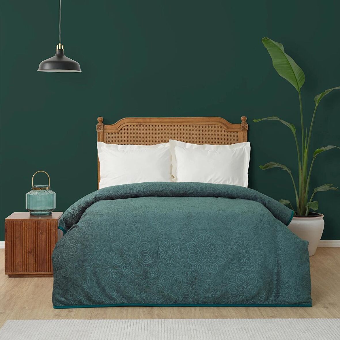 Karaca Home Scala Tek Kişilik Emboss Battaniye Gri 180 x 220 cm