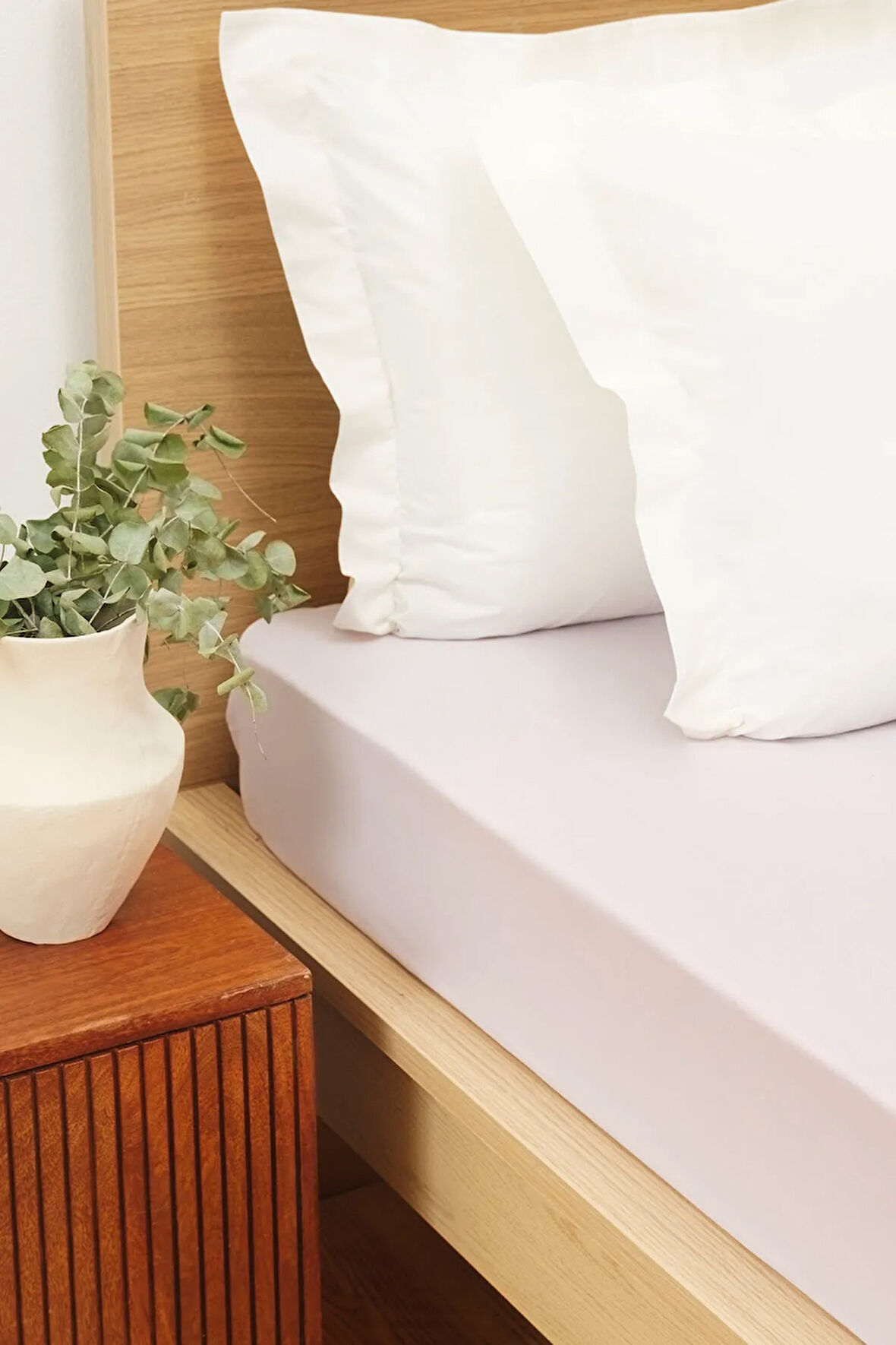 Karaca Home %100 Pamuk Penye Lastikli Çarşaf Çift Kişilik Lila