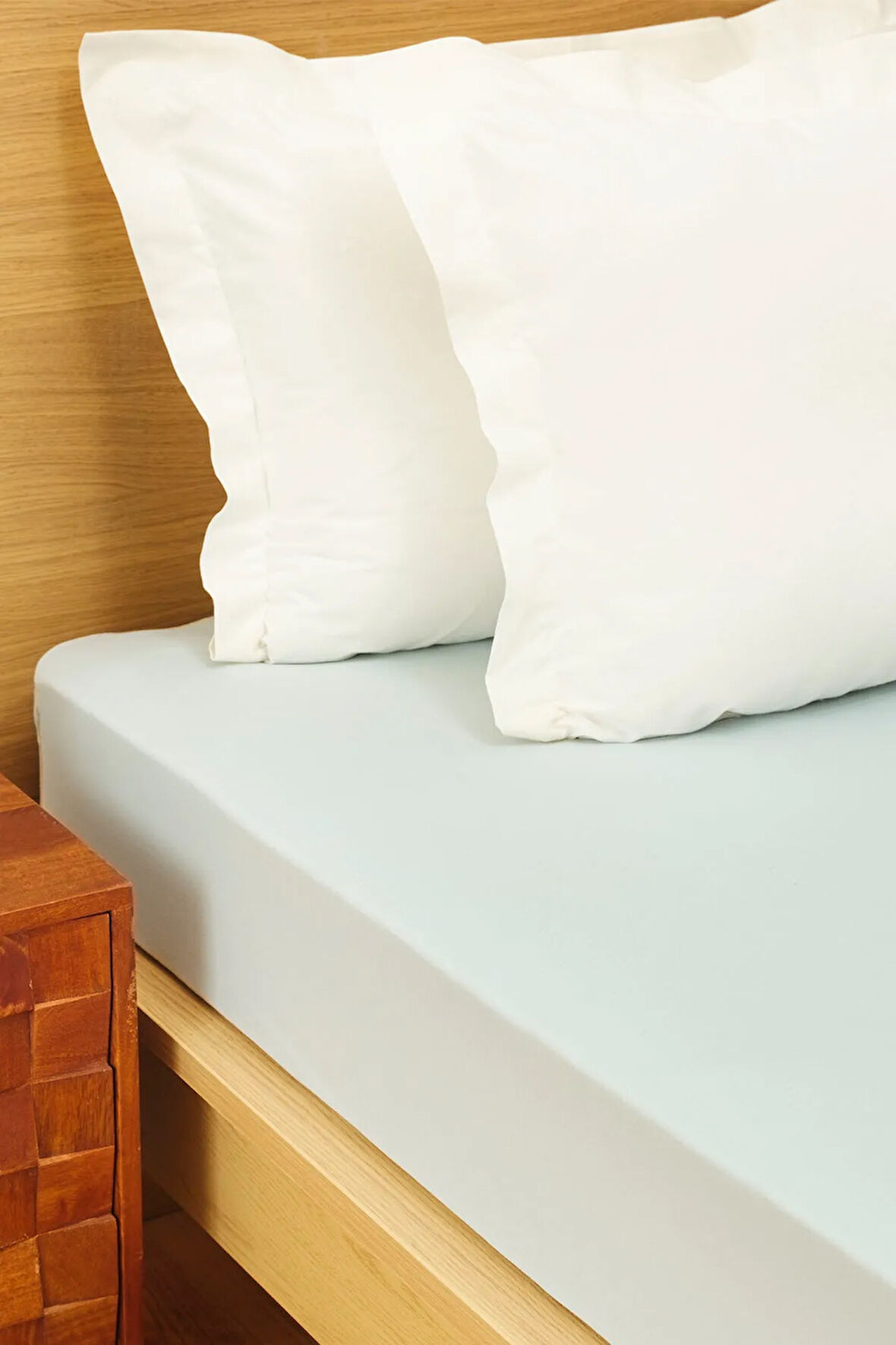 Karaca Home %100 Pamuk Lastikli Çarşaf Çift Kişilik Yeşil 