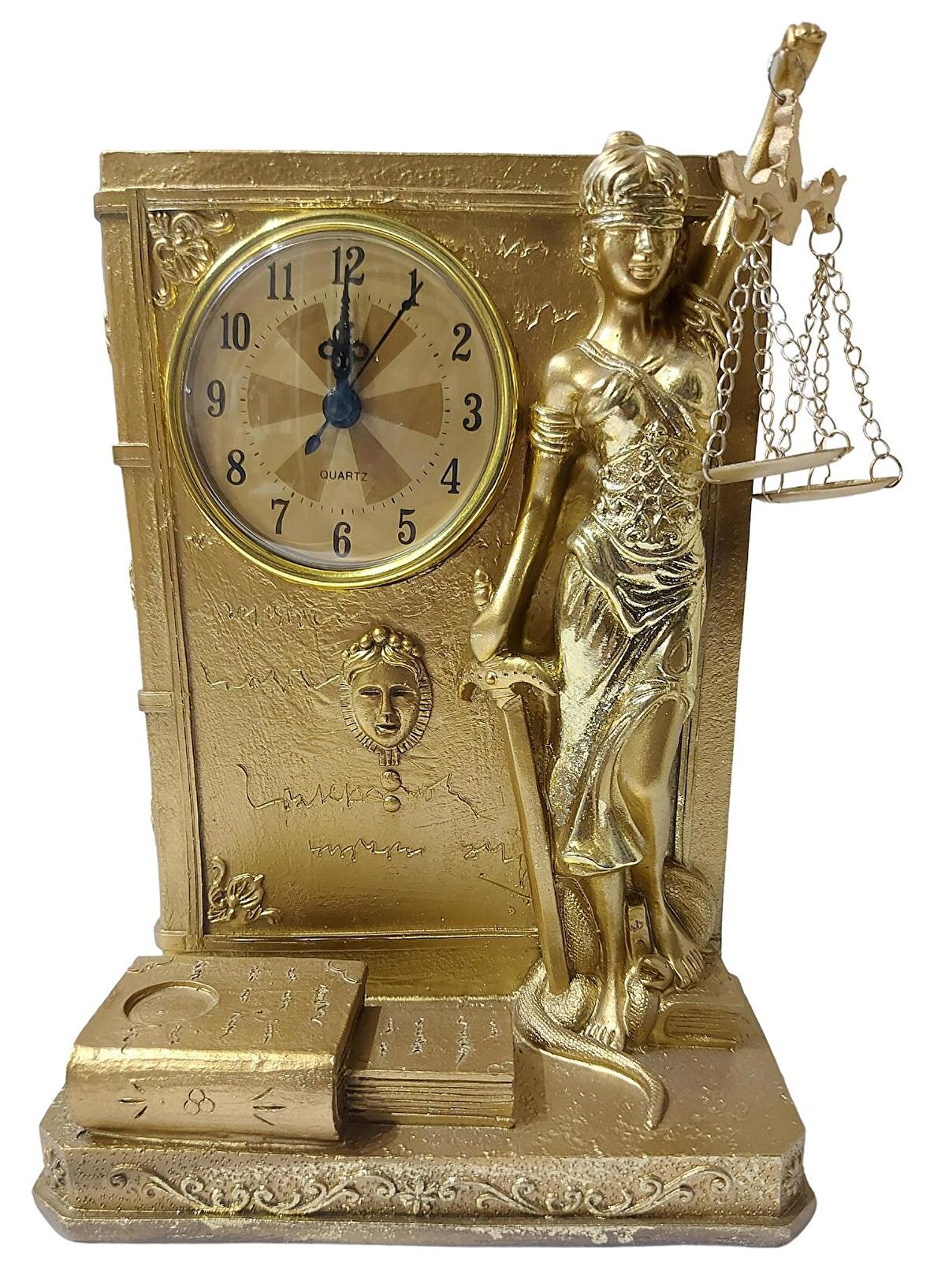 Biev Saatli Adalet Biblo 25 cm