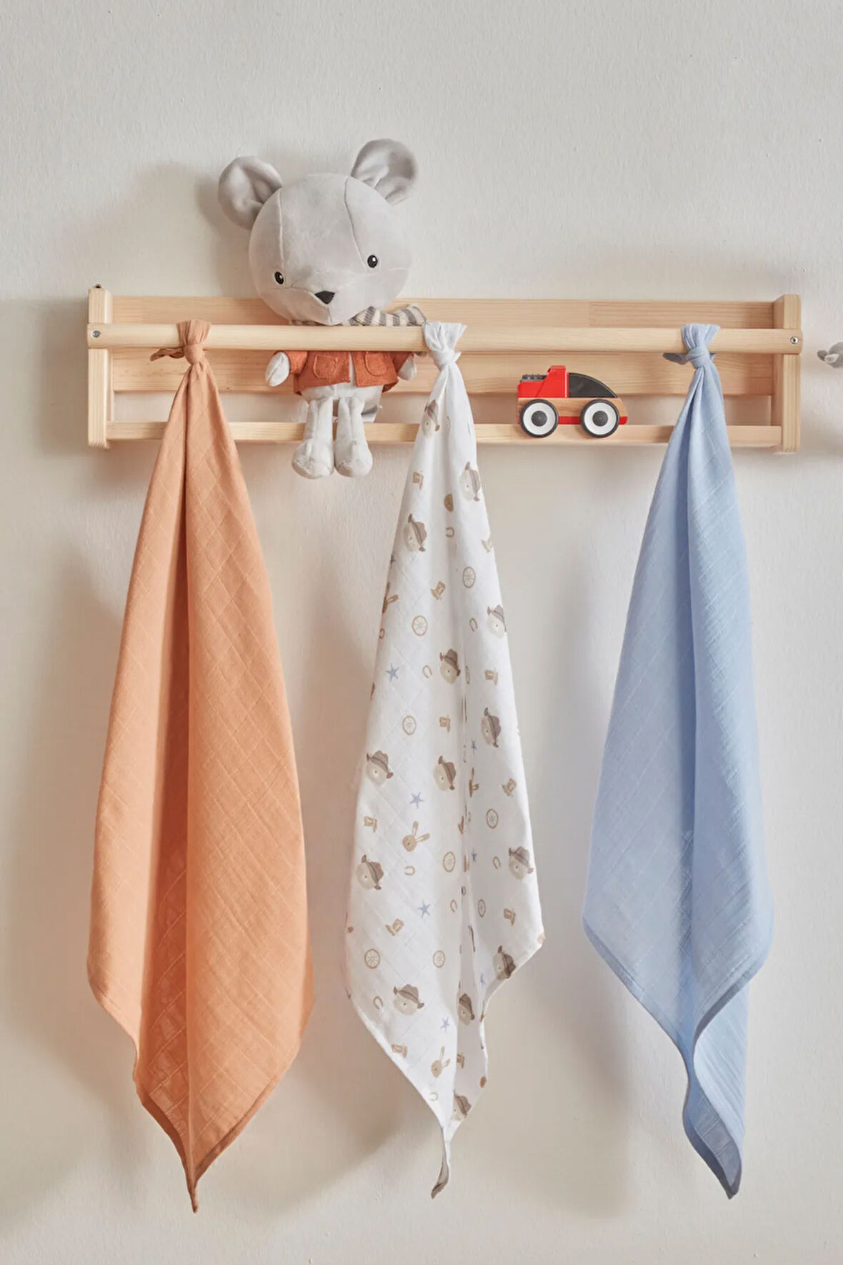Karaca Home Little Cowboy 3'lü Bebek Müslin Set